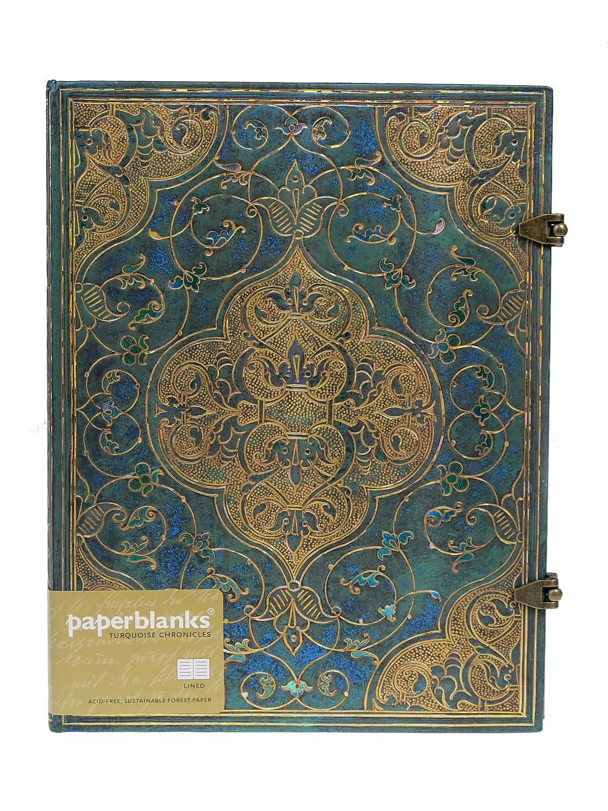 Turquoise Chronicles Ultra 7 in. x 9 in. 144 pages, lined