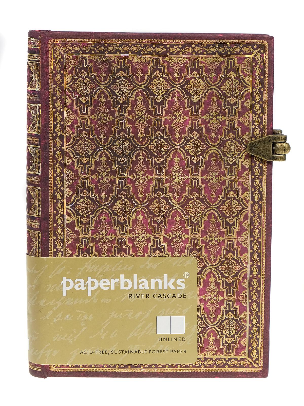 River Cascade Alluvium Mini, 3 3 4 in. x 5 1 2 in. 240 pages, unlined