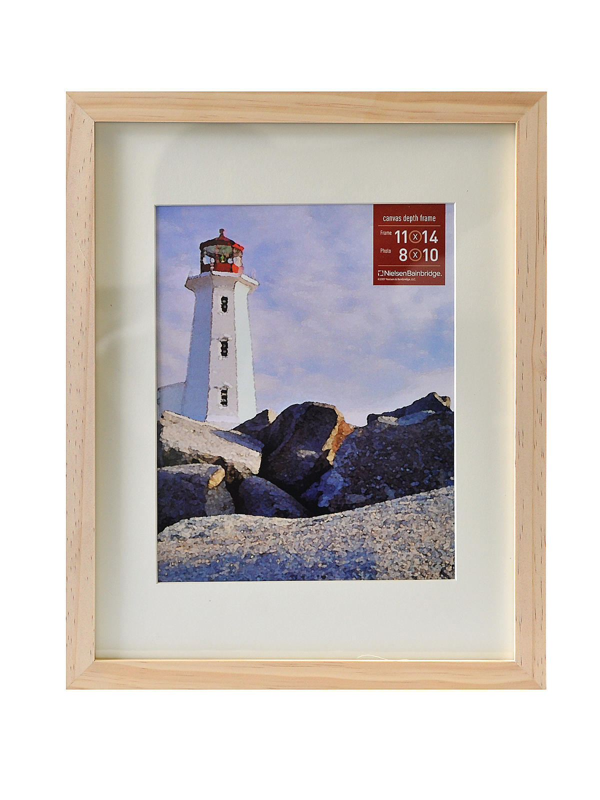 Gallery Wood Frames for Canvas 11 in. x 14 in. natural 8 in. x 10 in. opening