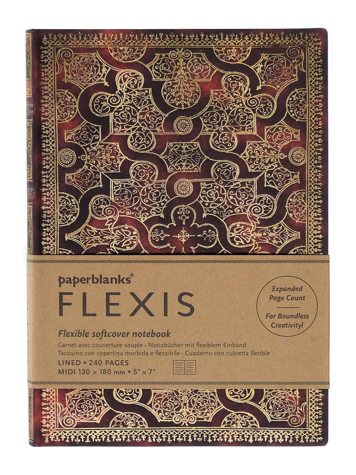 Le Gascon Journals Mystique Flexis Midi 240 pages, lined
