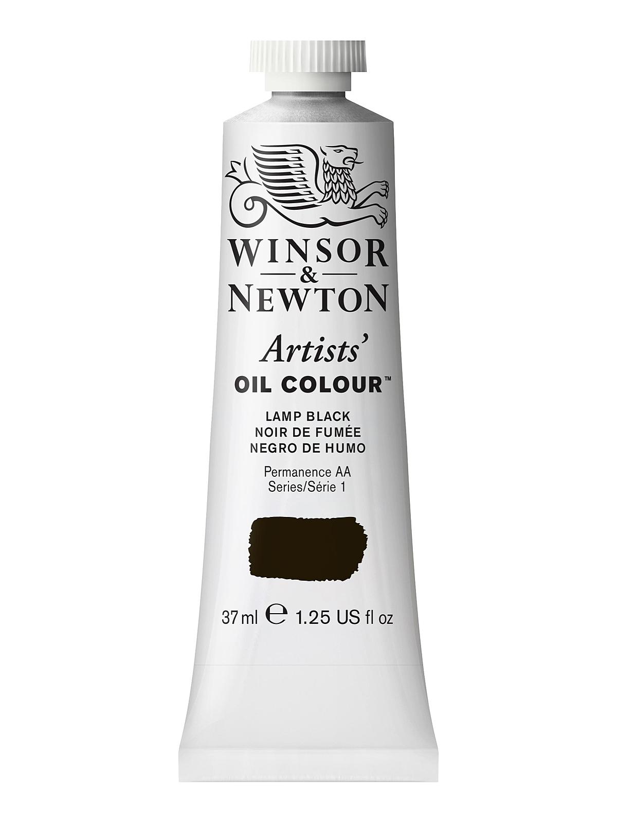 Artists' Oil Colours lamp black 337 37 ml