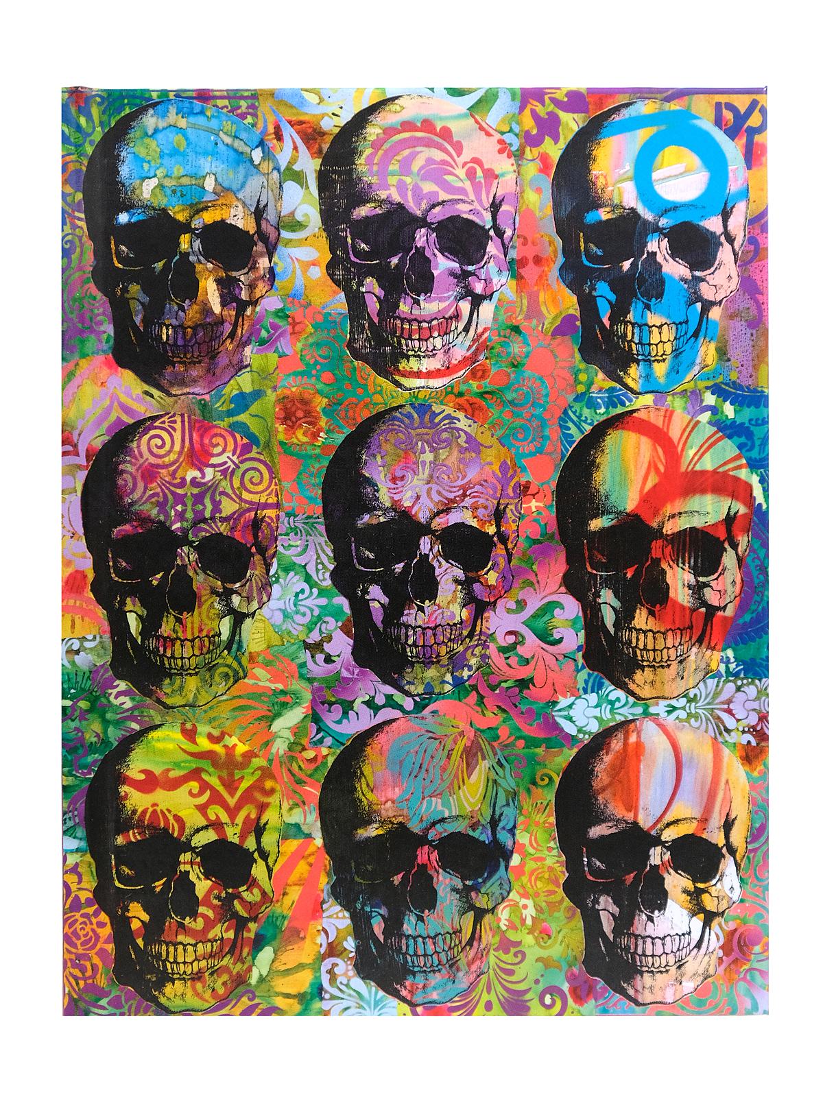 Dean Russo Journals Skull Mosaic