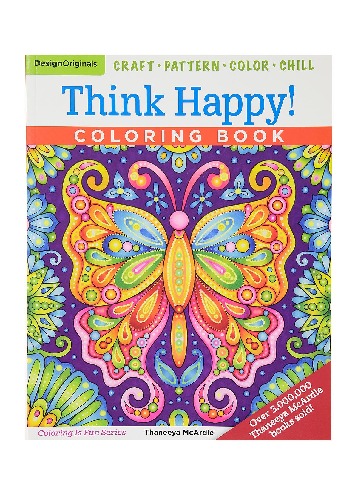Coloring Activity Books Think Happy