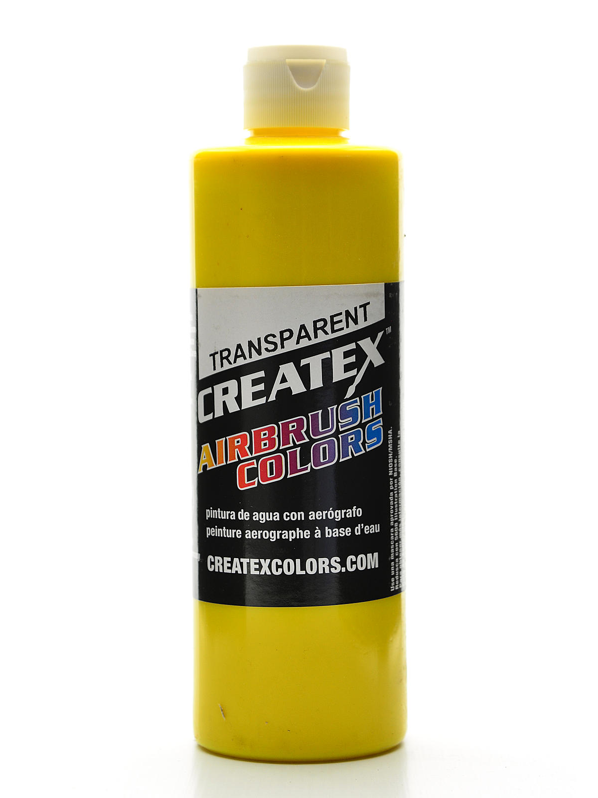 Airbrush Colors transparent brite yellow 16 oz.