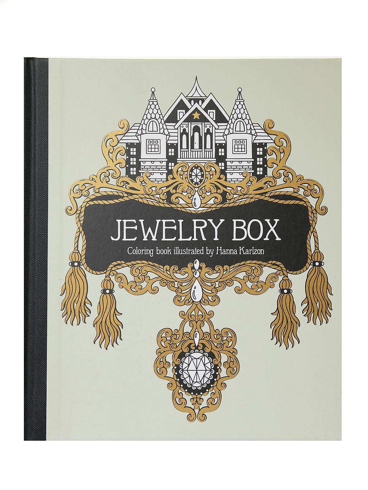 Coloring Book Jewelry Box