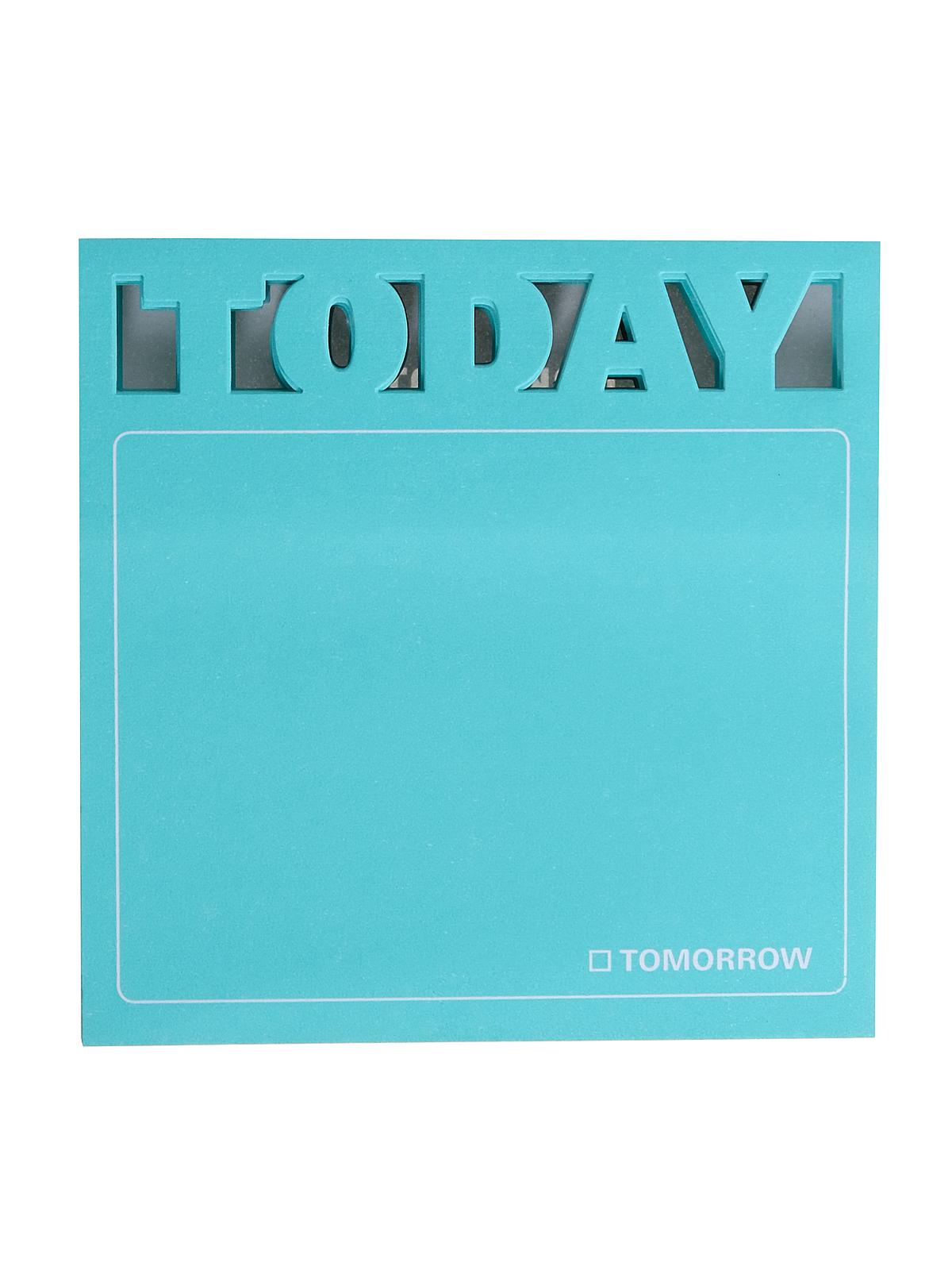 Diecut Sticky Notes today 3 in. x 3 in. 75 sheet pad