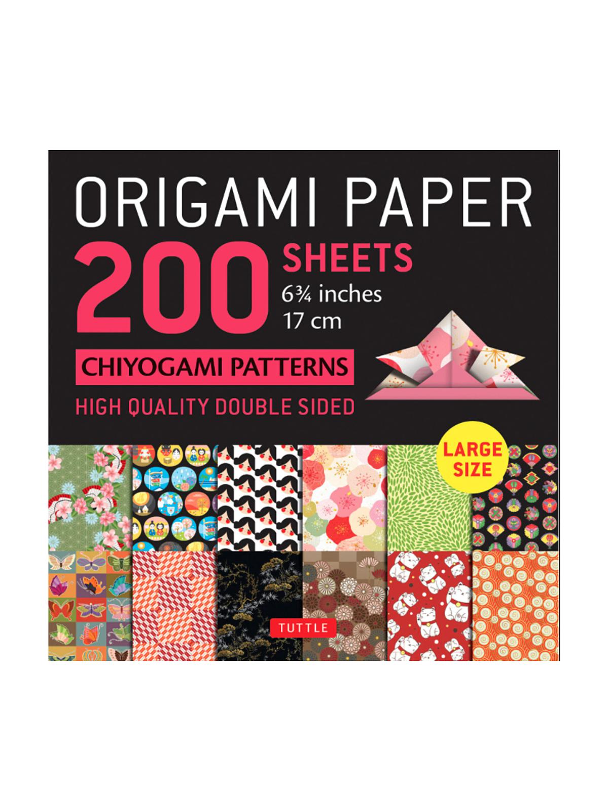 Origami Paper Chiyogami Patterns 6 x 6 500 sheets