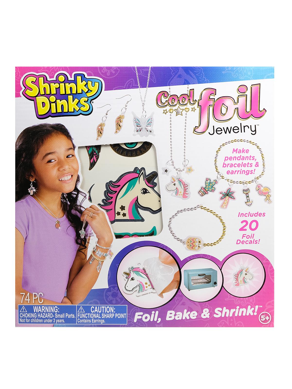 Shrinky Dinks Cool Foil Jewelry Kit