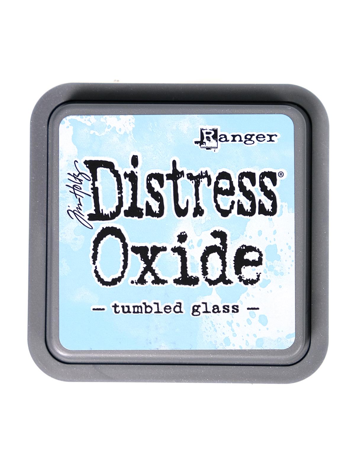 Tim Holtz Distress Oxides tumbled glass pad
