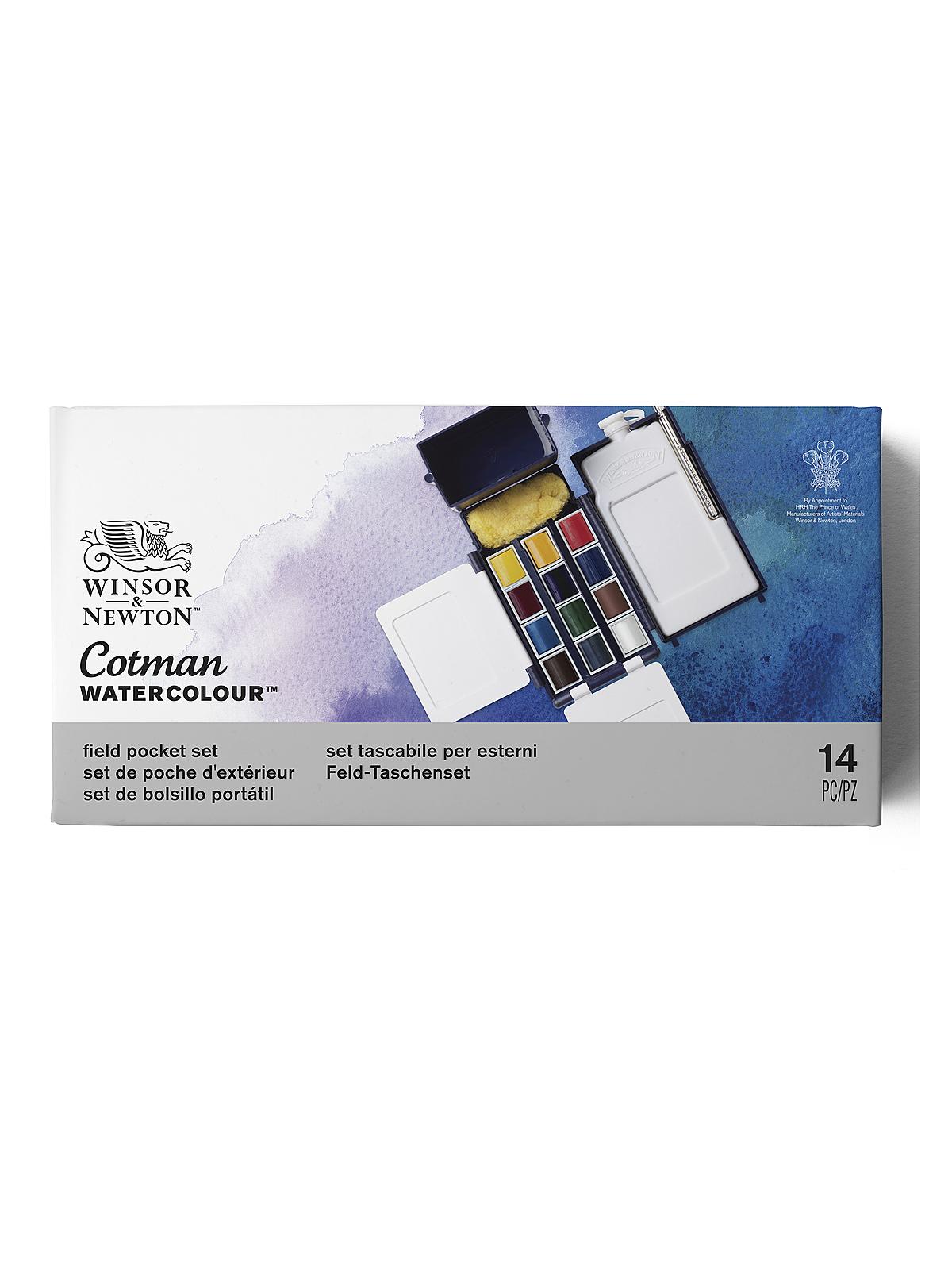 Cotman Water Colour Field Box set of 12