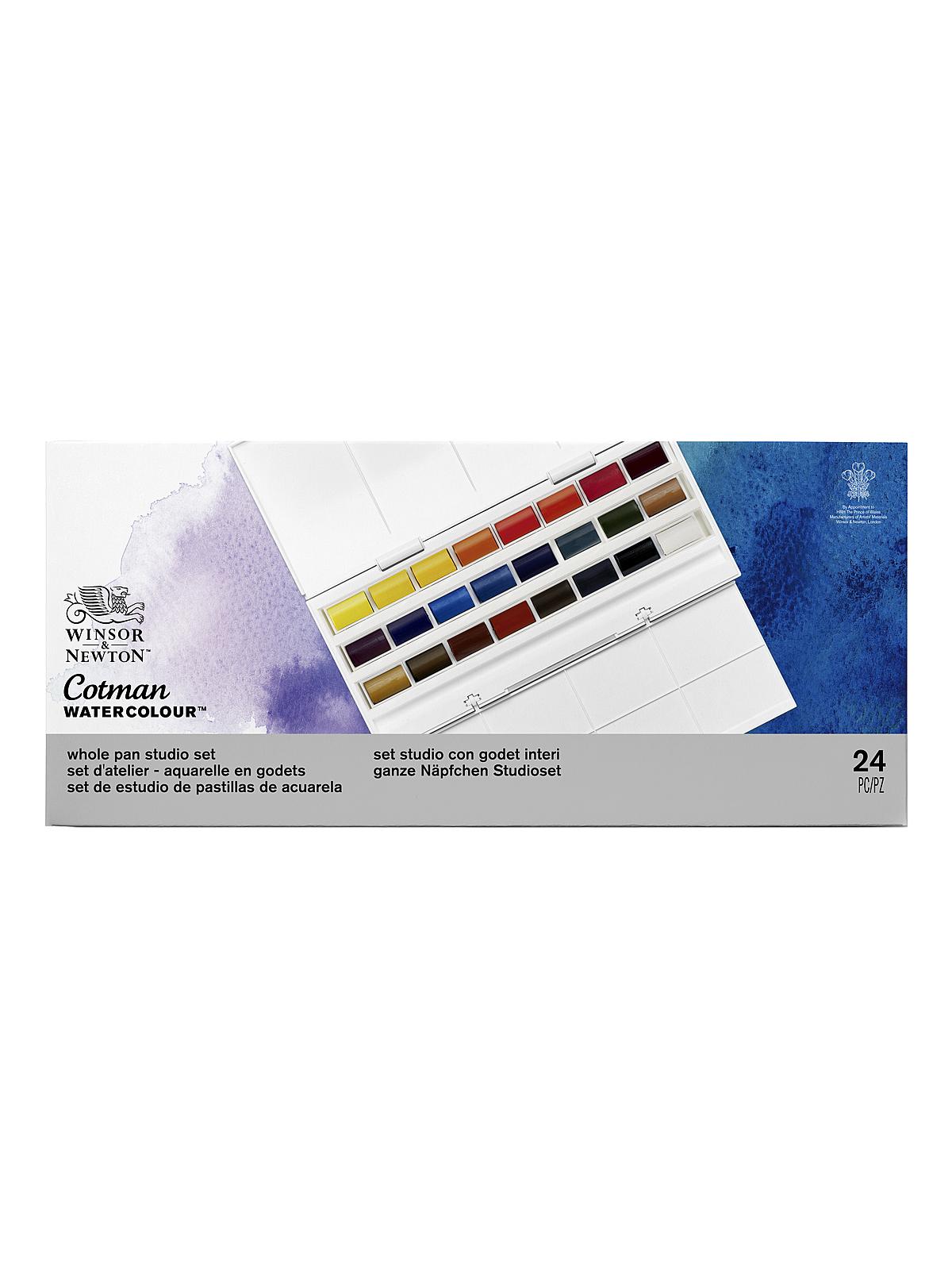 Cotman Water Colour Studio Set set of 24