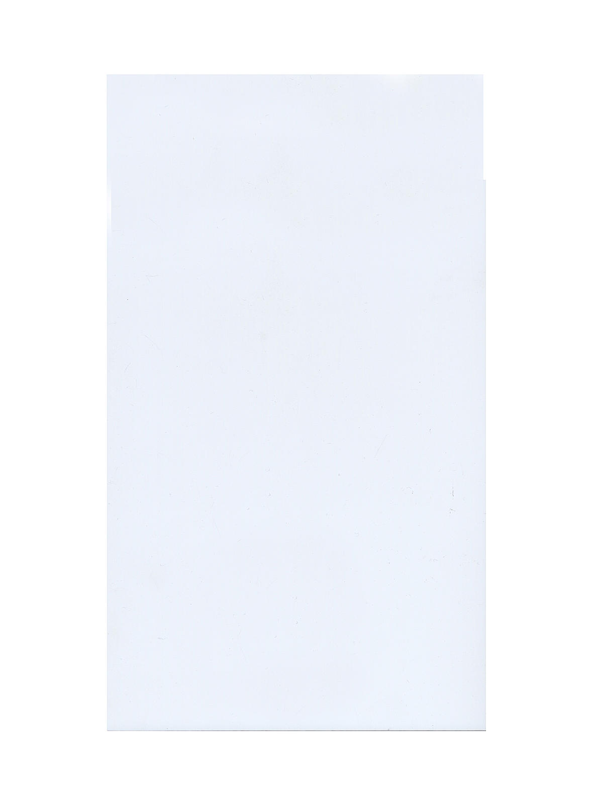 Super White Styrene Sheets 0.030 In. 0.75 Mm 7.6 In. X 11 In.