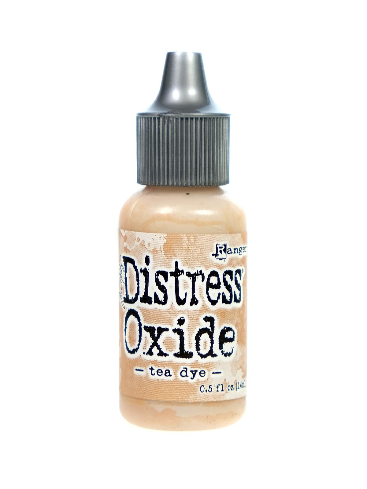 Tim Holtz Distress Oxides tea dye 0.5 oz. reinker bottle