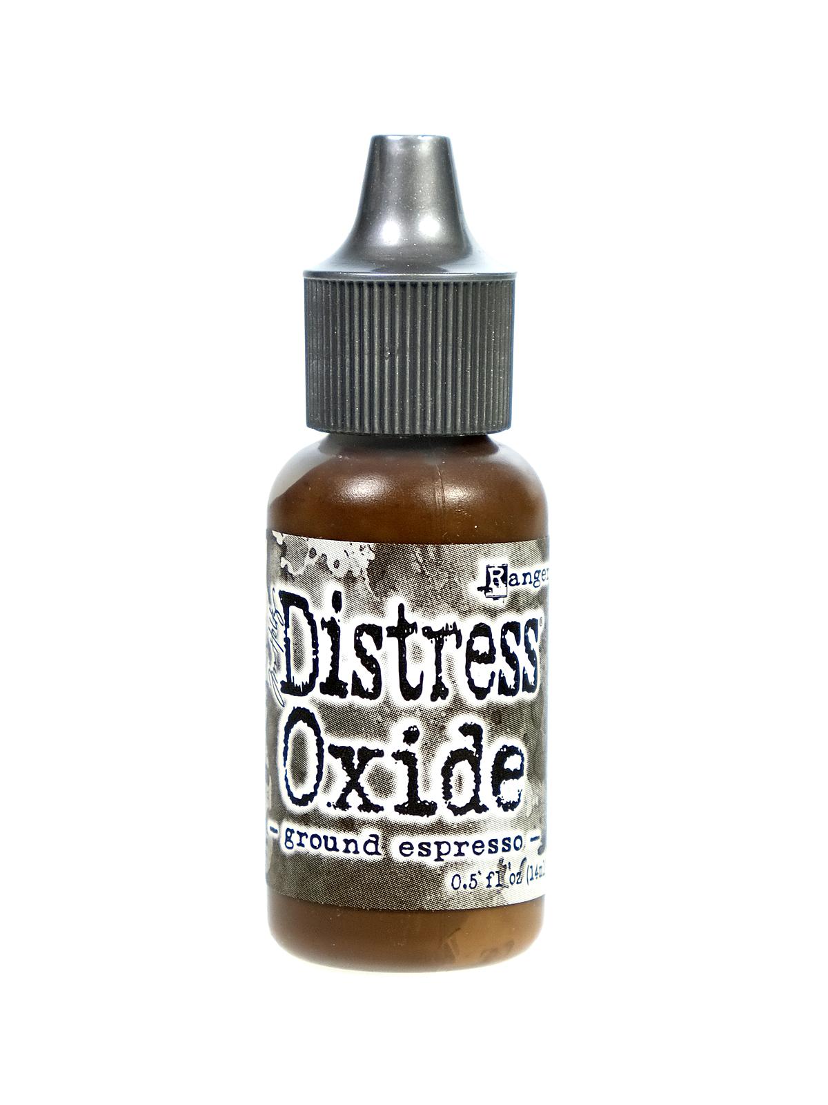 Tim Holtz Distress Oxides ground espresso 0.5 oz. reinker bottle