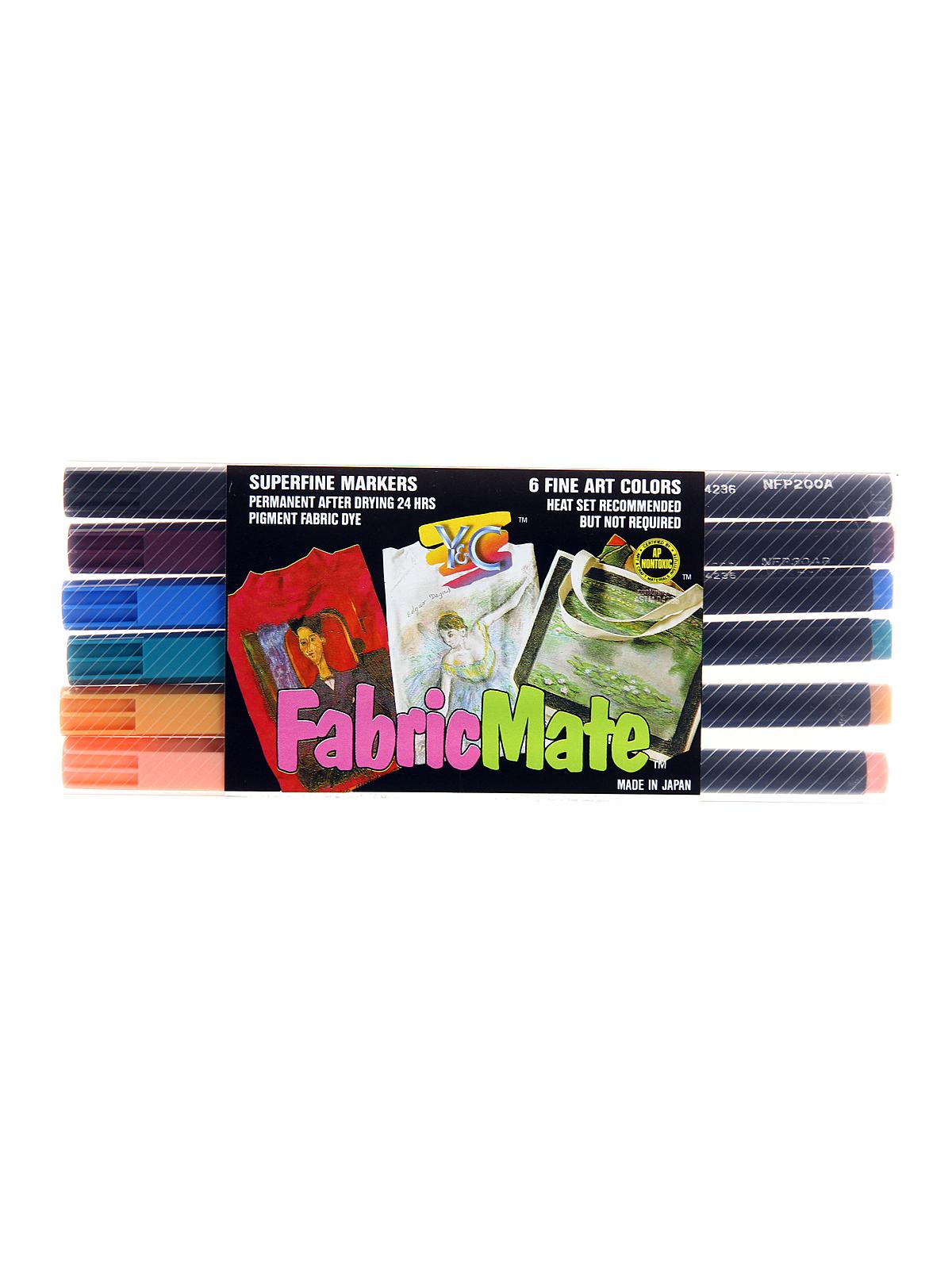 Fabricmate Markers Fine Art Color Set