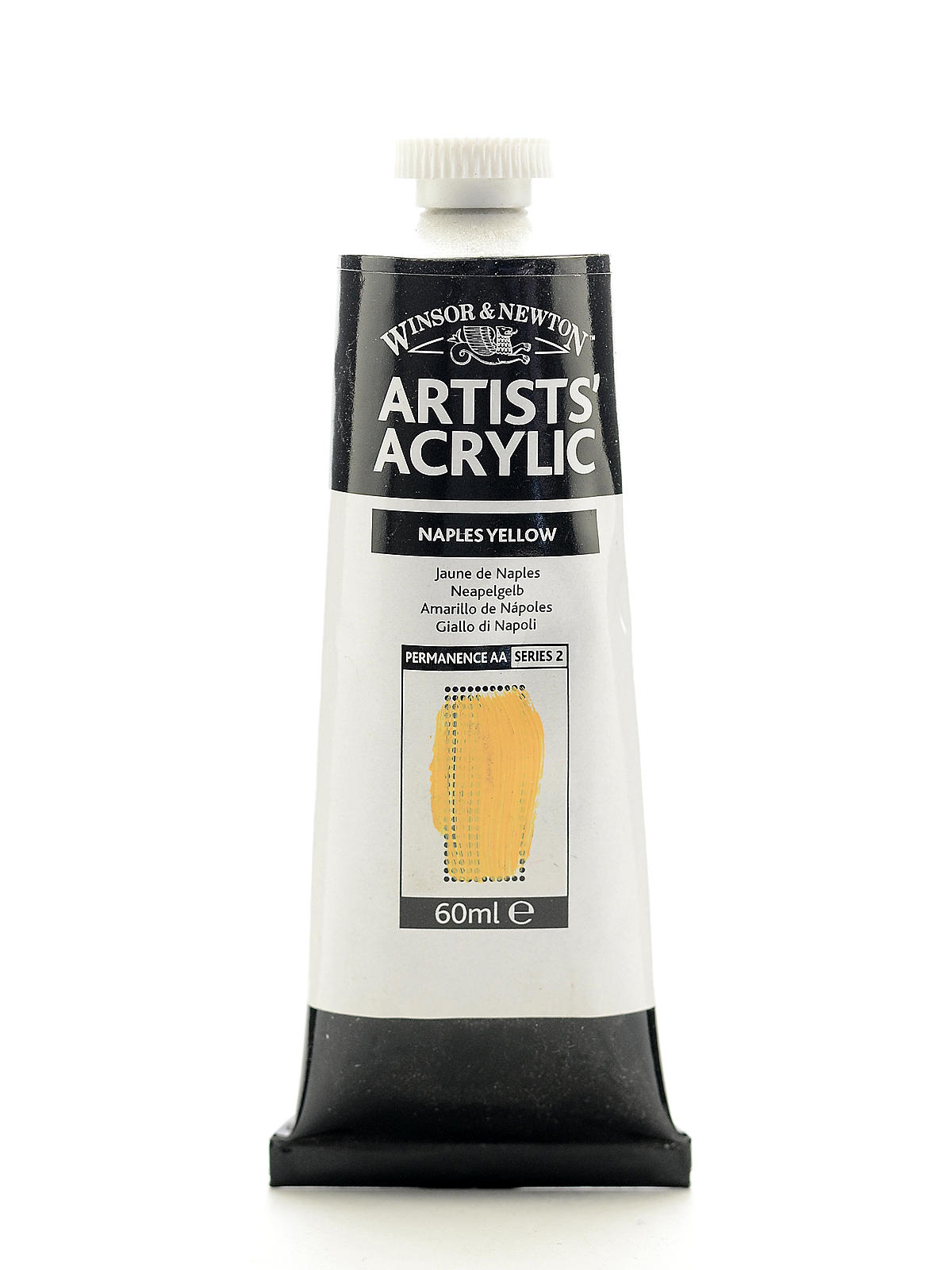 Professional Acrylic Colours Naples yellow 60 ml 422