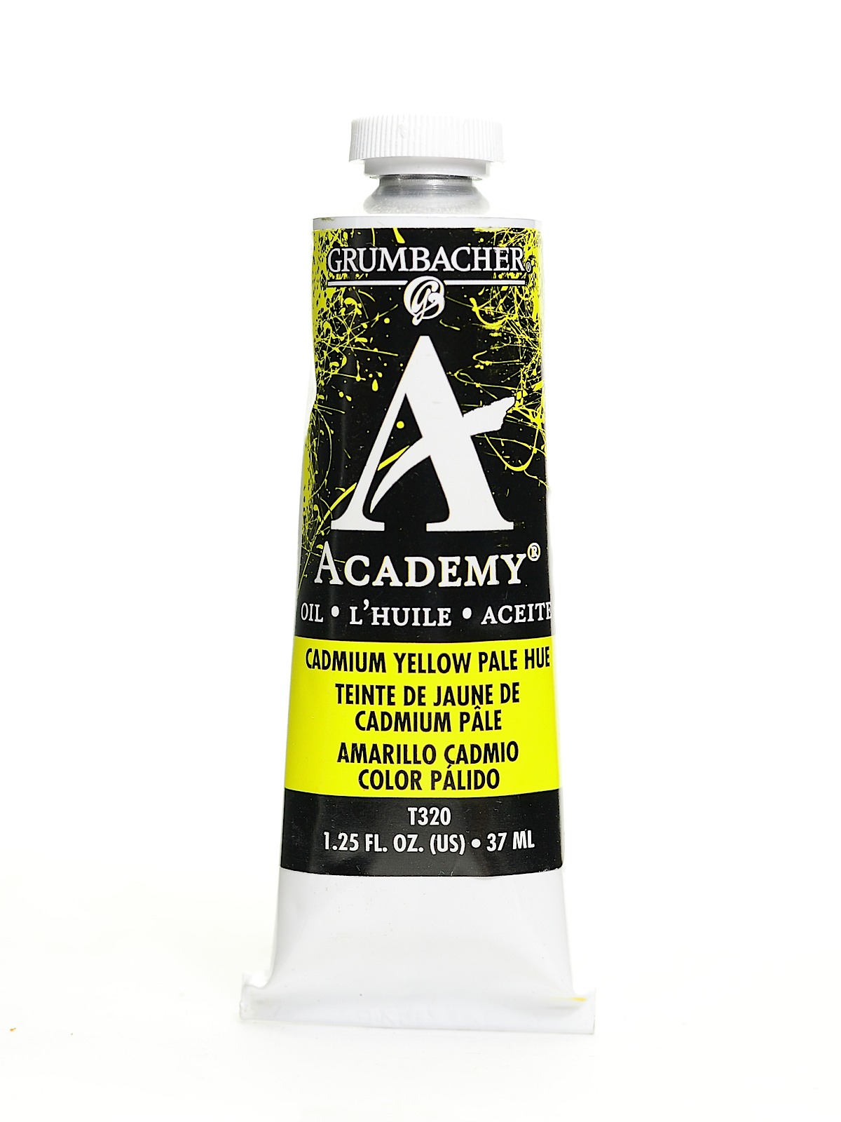 Academy Oil Colors cadmium yellow pale hue 1.25 oz.