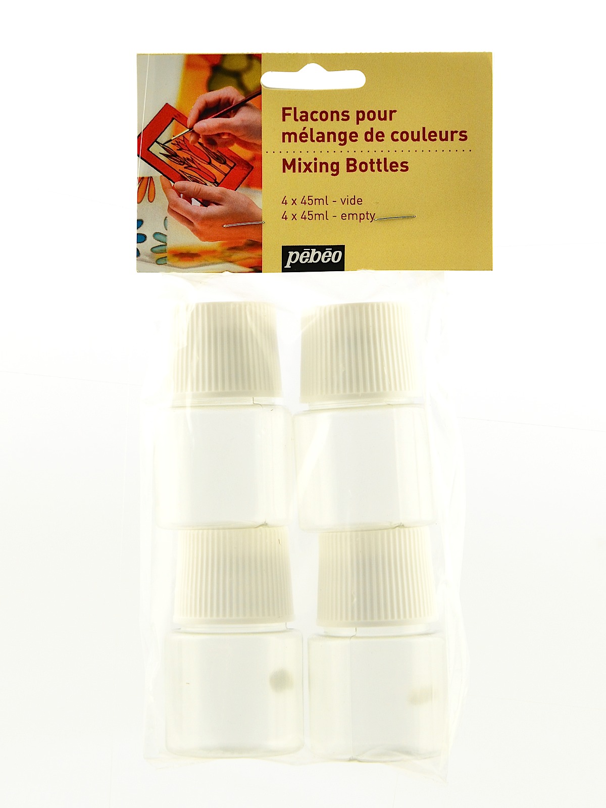 Vitrail Accessories Mixing Bottles set of 4