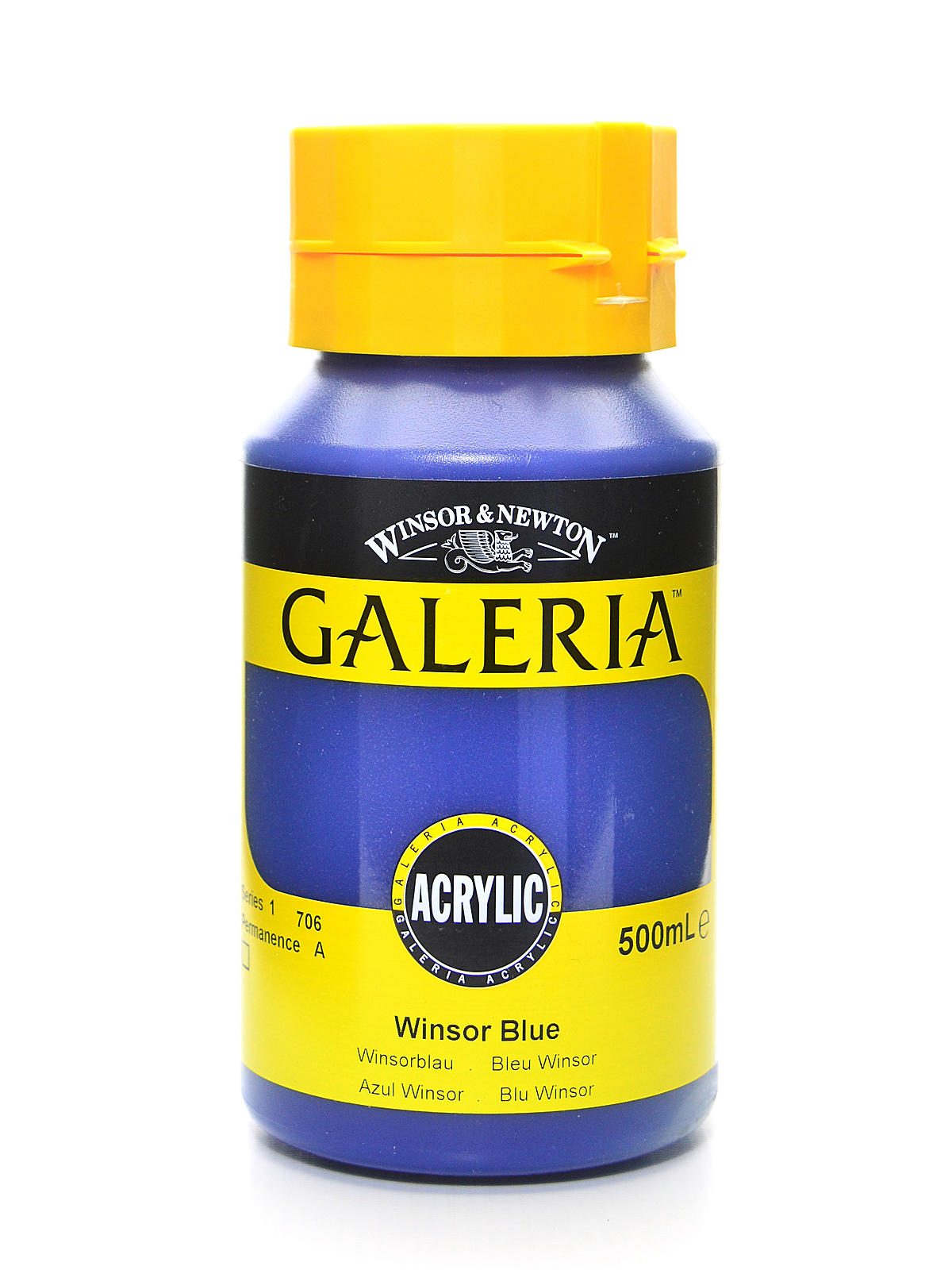 Galeria Flow Formula Acrylic Colours Winsor blue 500 ml 706