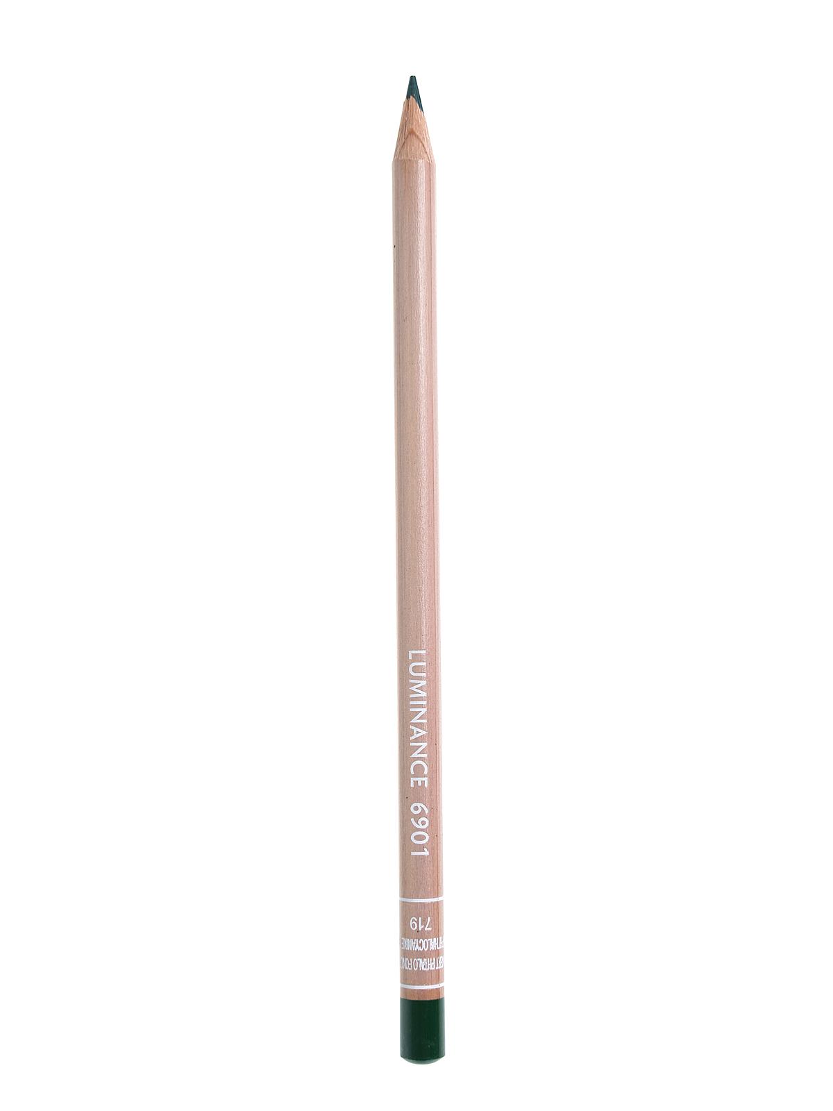 Professional Luminance Colored Pencils dark phthalocyanine green 719
