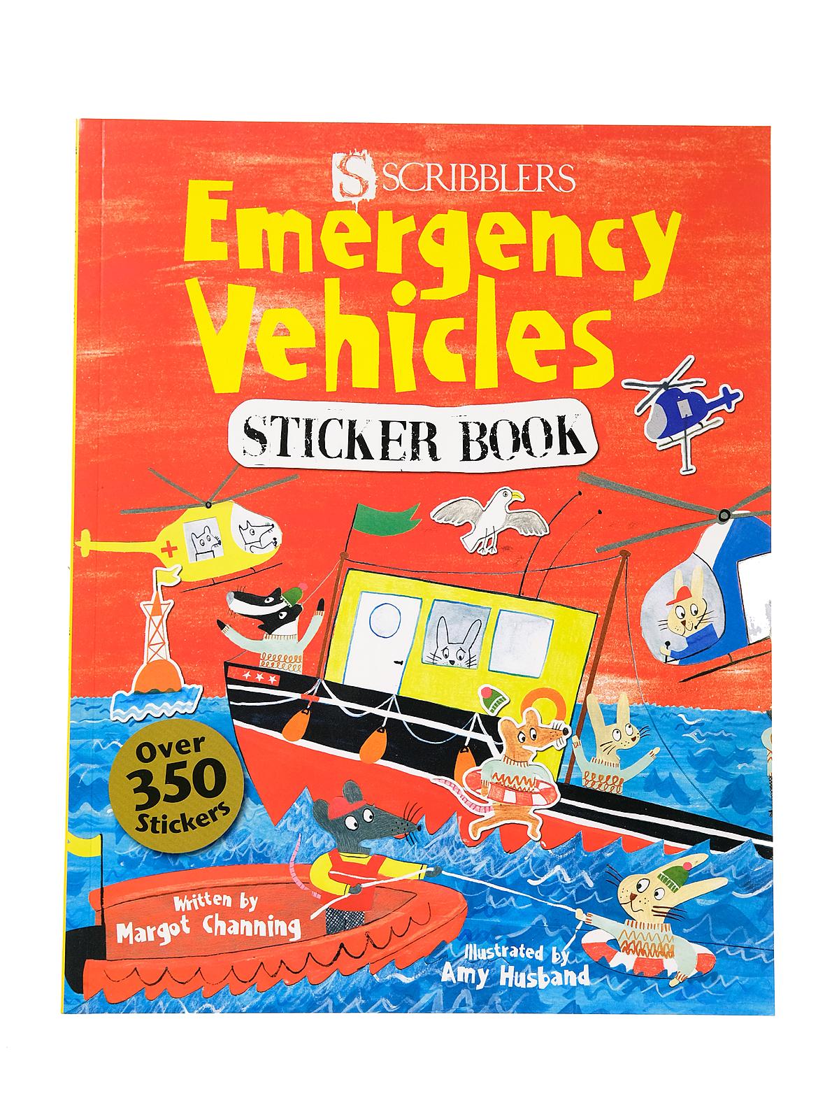 Sticker Book emergency vehicles