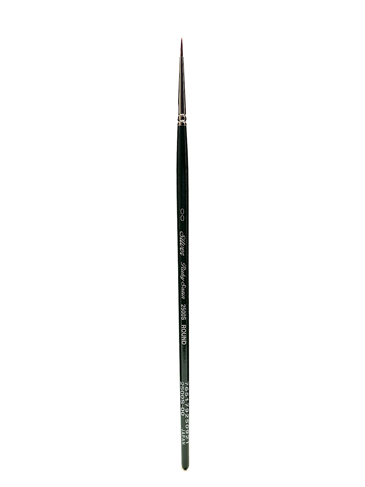 Ruby Satin Series Synthetic Brushes Short Handle 2 0 round 2500S