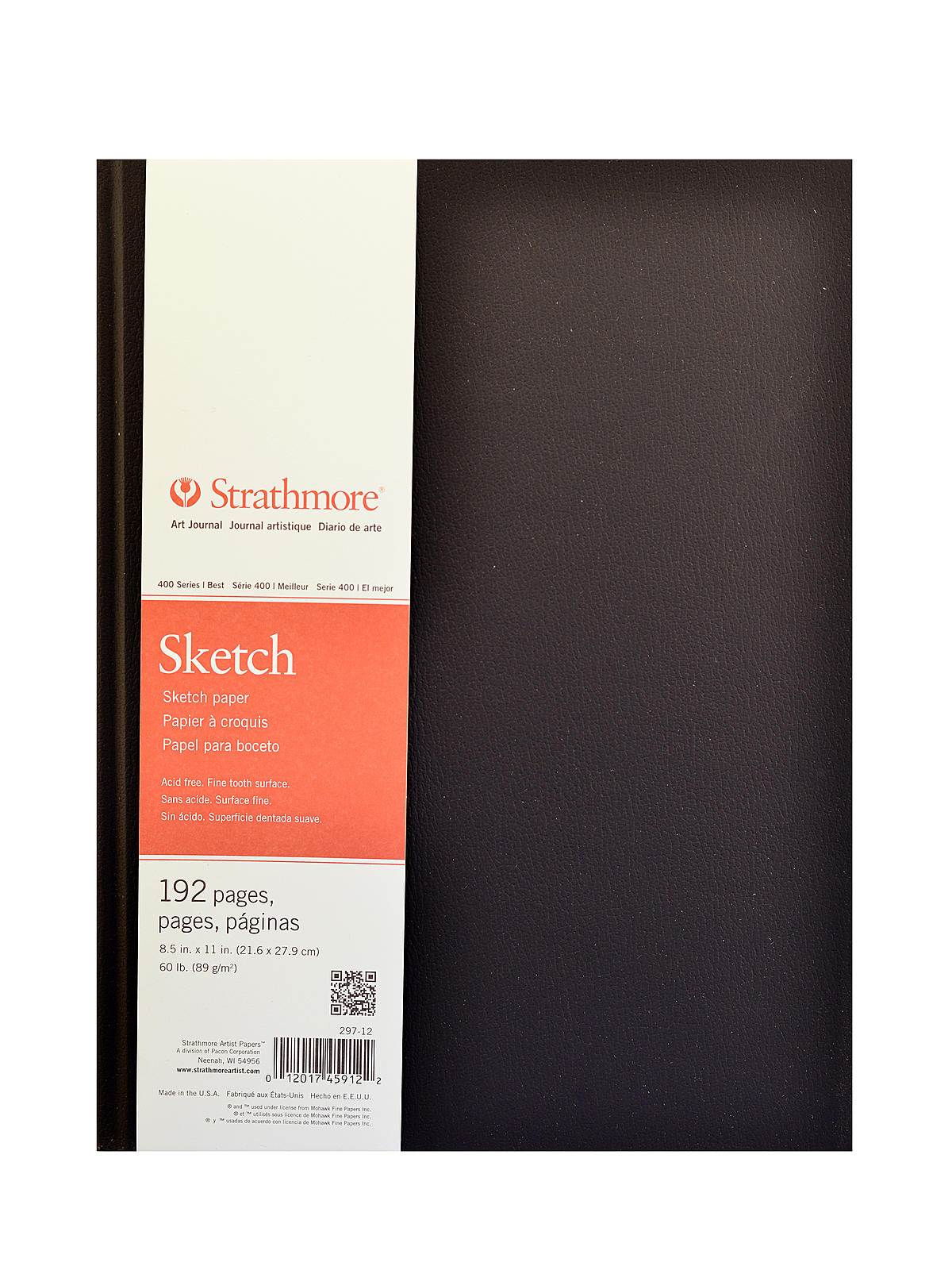 400 Series Hard Bound Sketch Book 11 1 2 in. x 8 1 2 in.