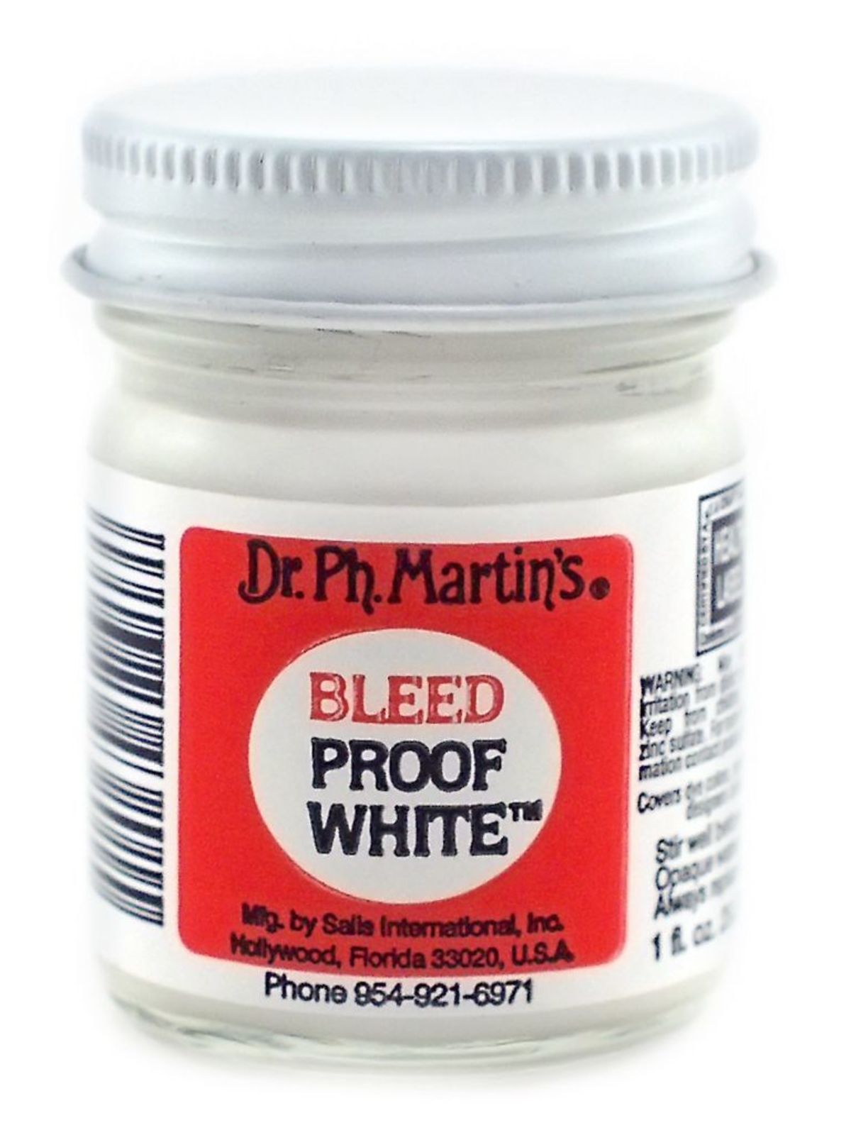 Bleed Proof White 1 Oz.