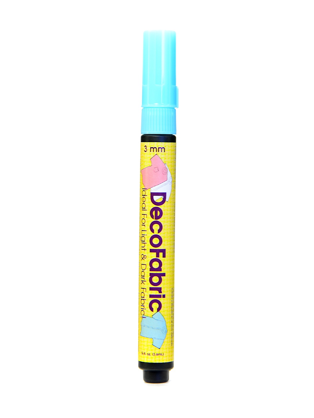 Decofabric Marker Fluorescent Light Blue