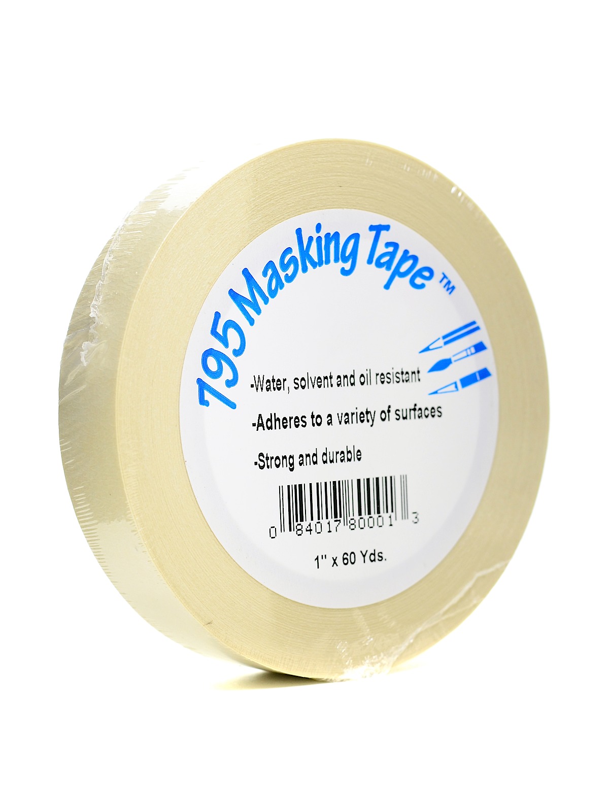 Masking Tape 1 In. X 60 Yd.