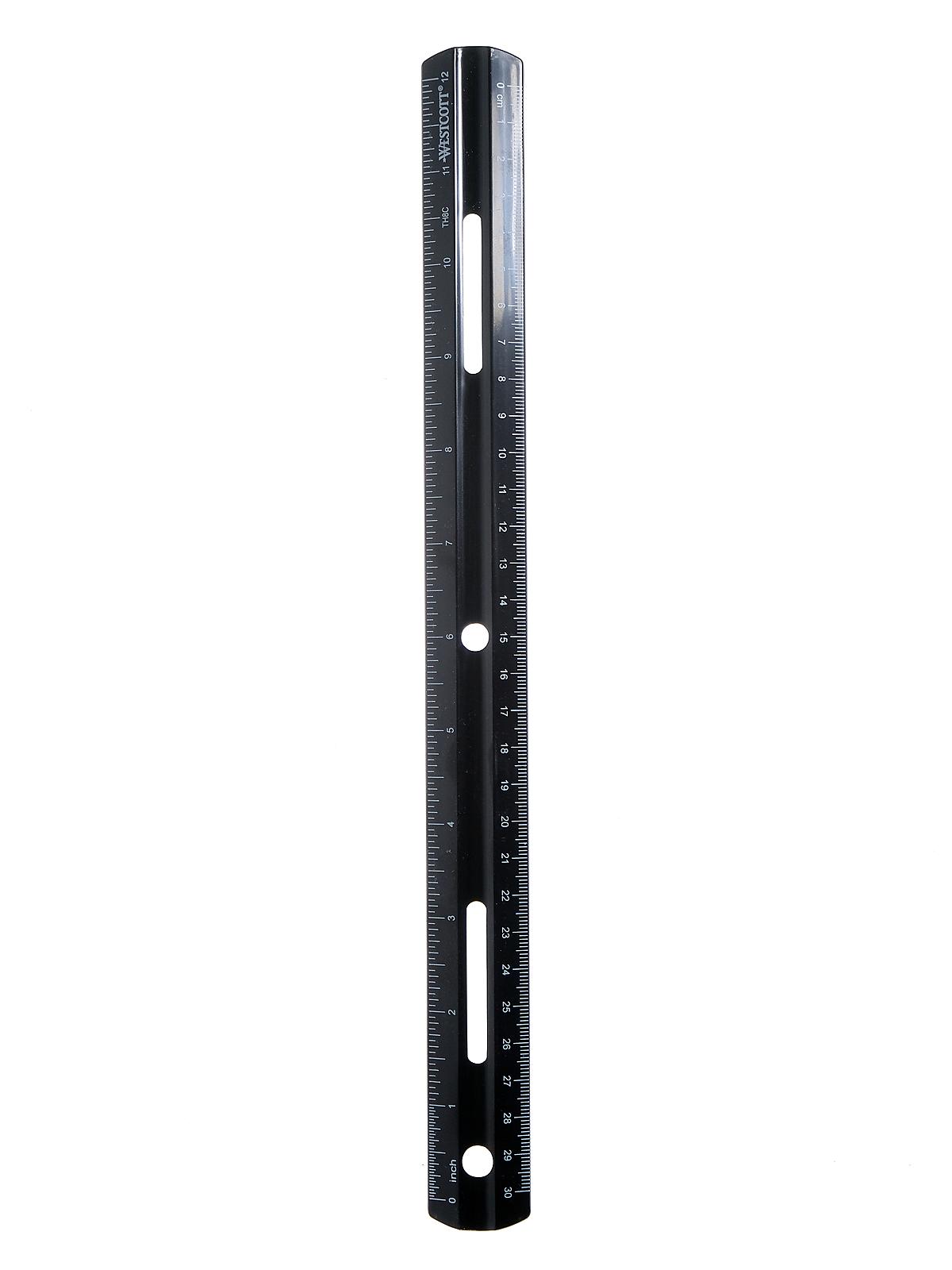 Recycled 12 in. Ruler plastic ruler