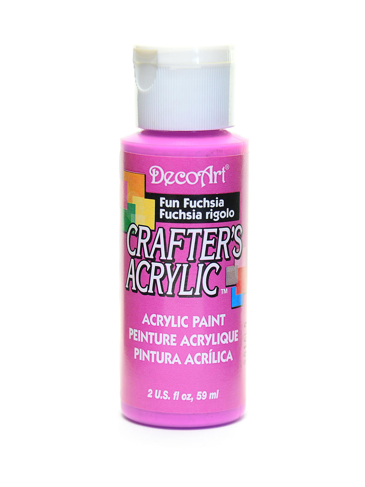 Crafters Acrylic 2 oz fun fuchsia