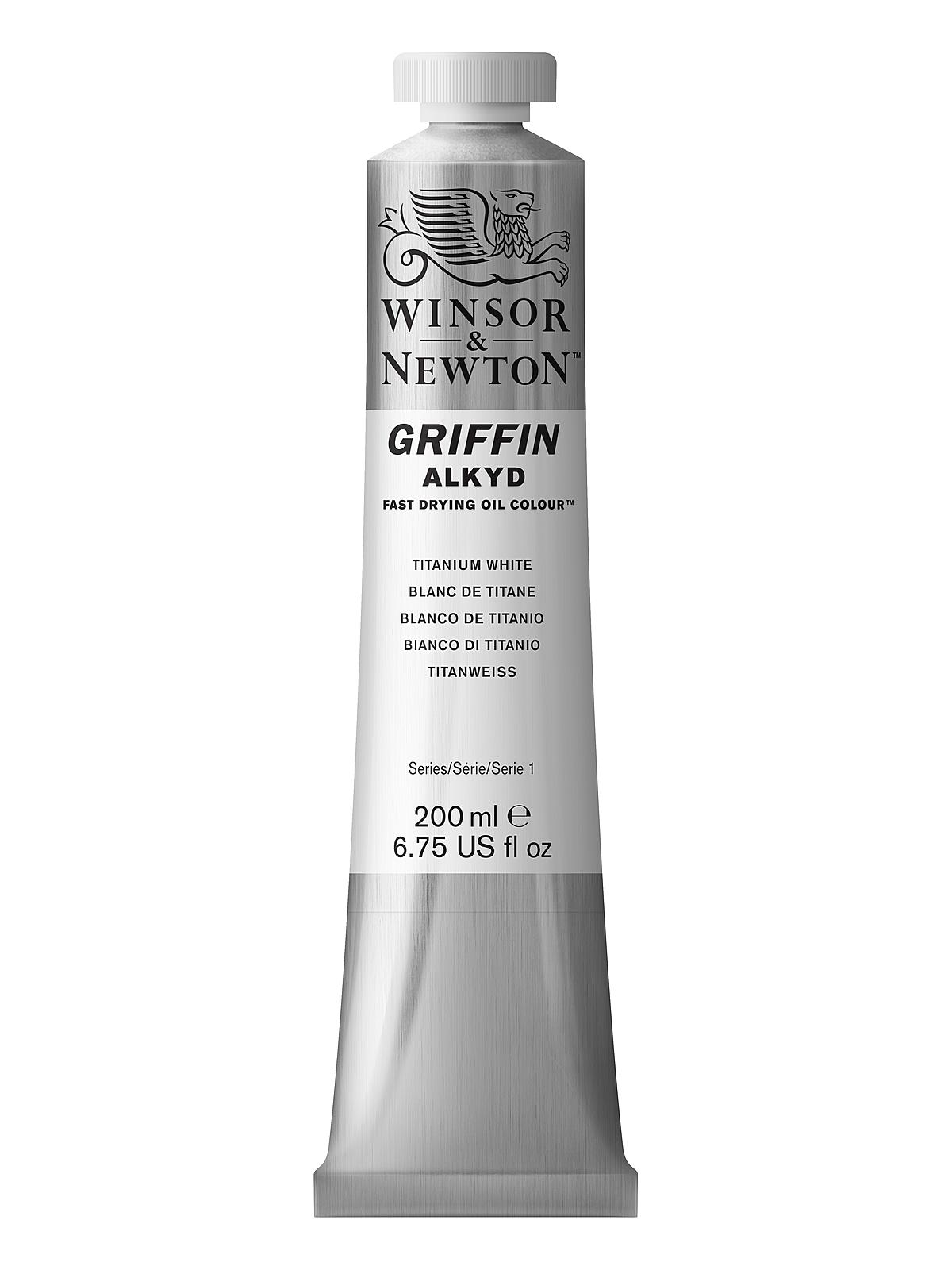 Griffin Alkyd Oil Colours titanium white 200 ml 644