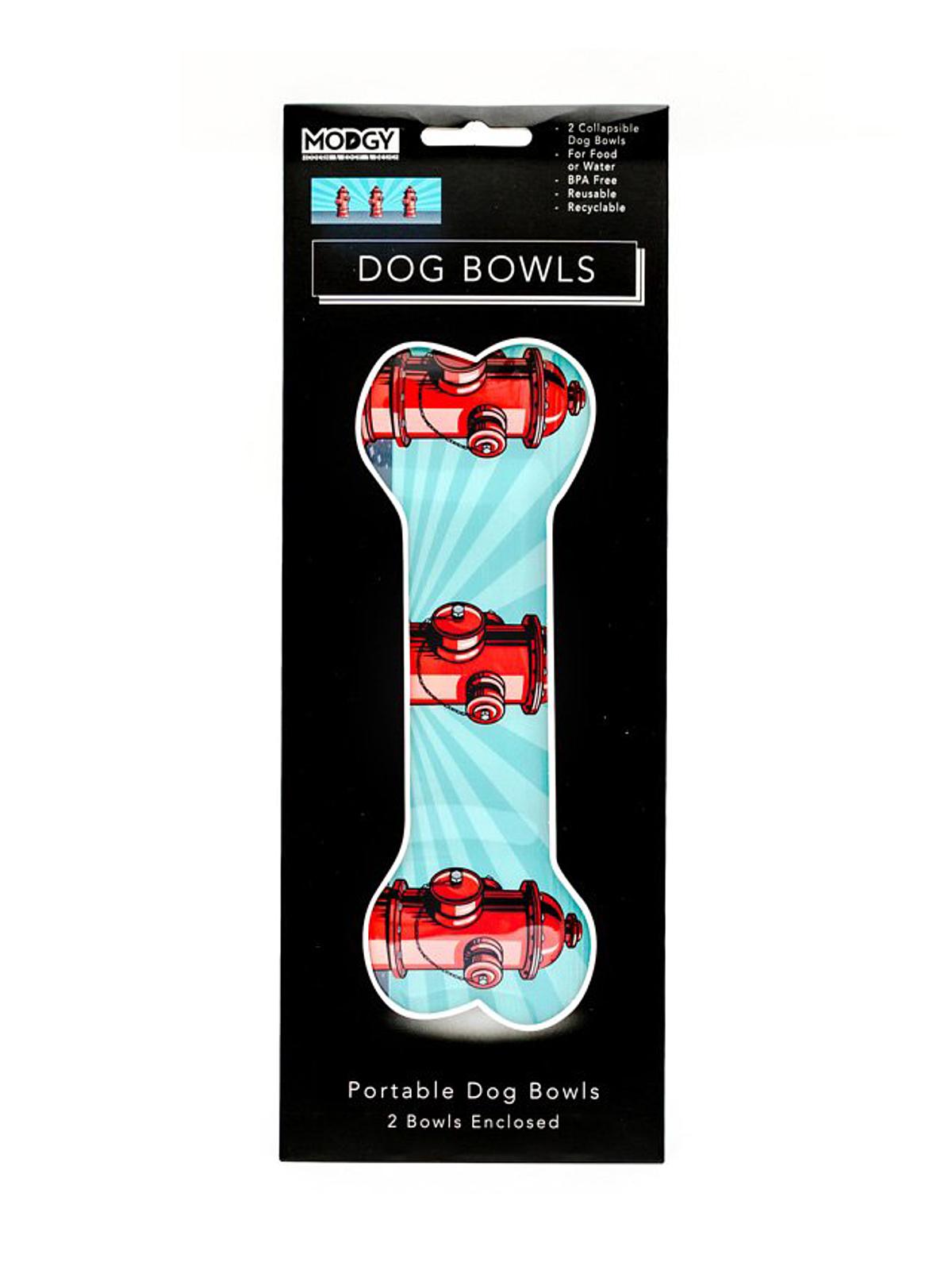 Expandable Dog Bowls 4 in. h x 11 1 2 in. w utopia pack of 2