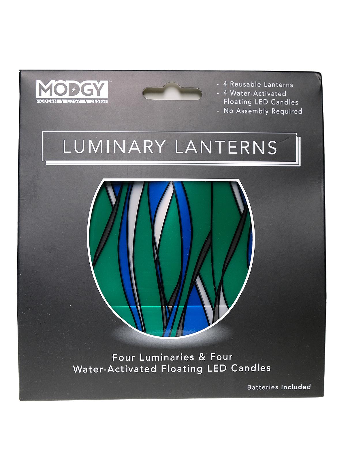 Expandable Luminaries 6 In. H X 6 1 2 In. W Heedo Pack Of 4