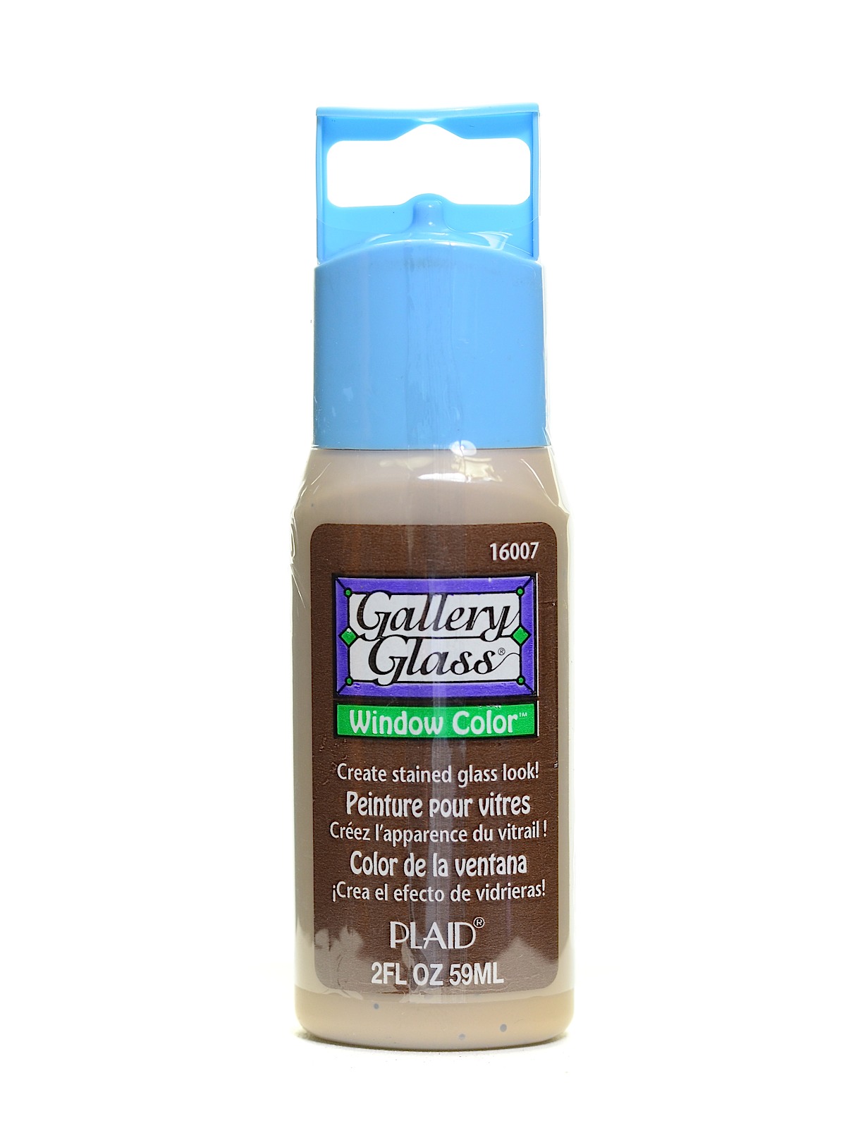 Gallery Glass Window Color cocoa brown 2 oz.