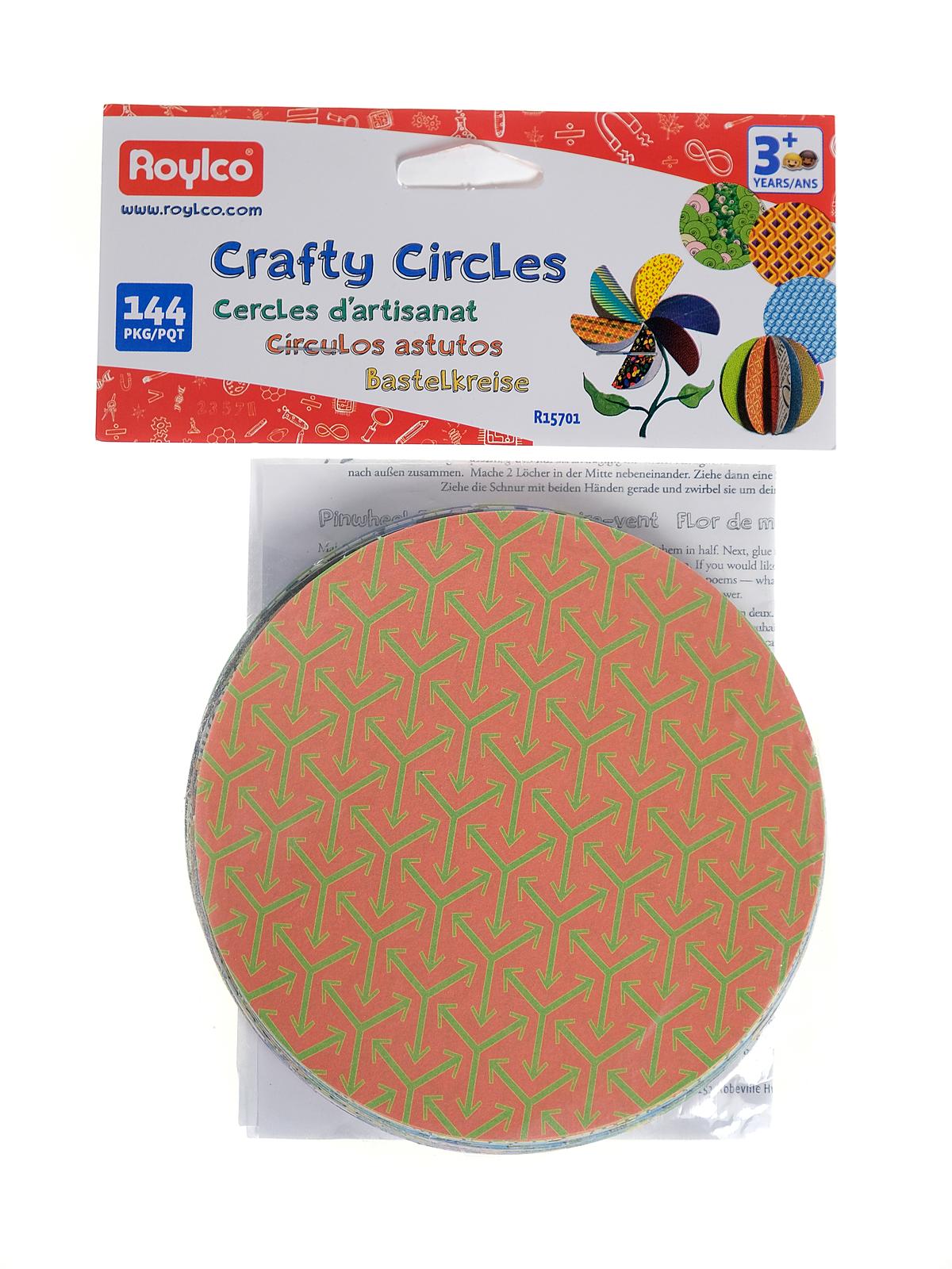 Collage Pieces crafty circles pack of 144