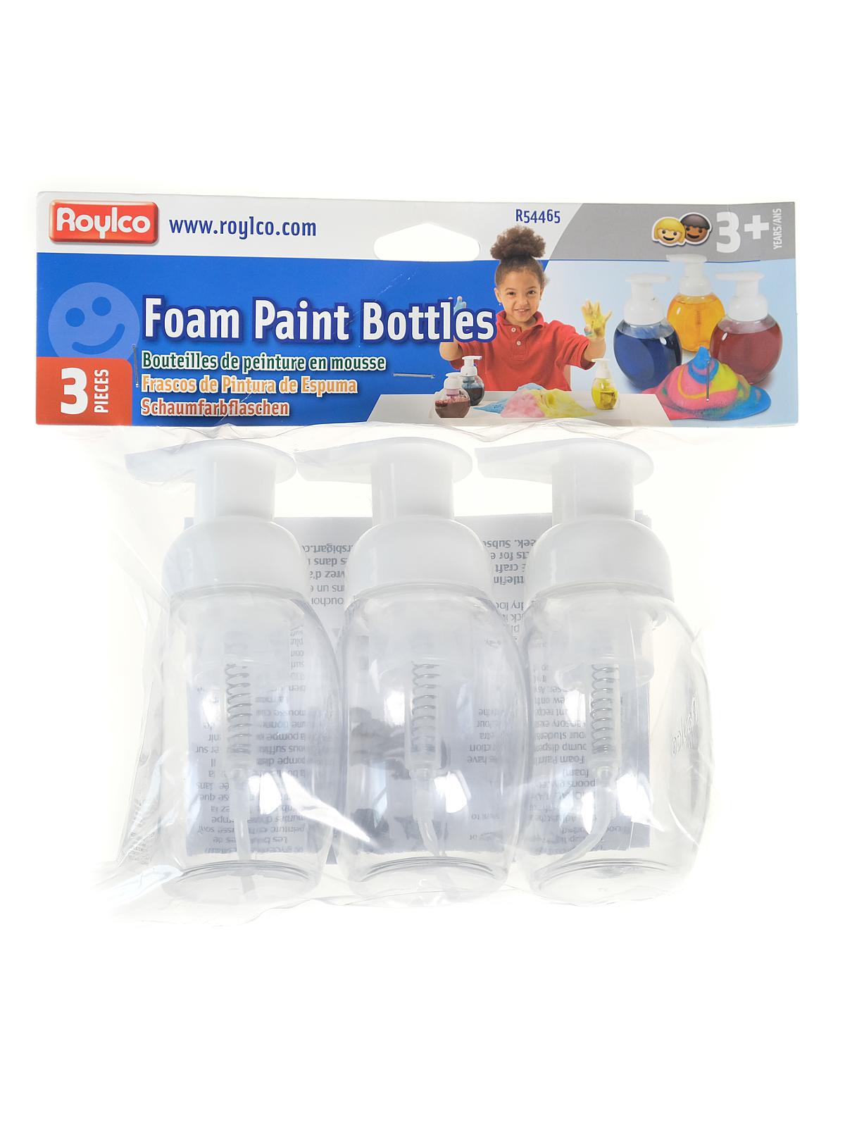 Foam Paint Bottles Set Of 3