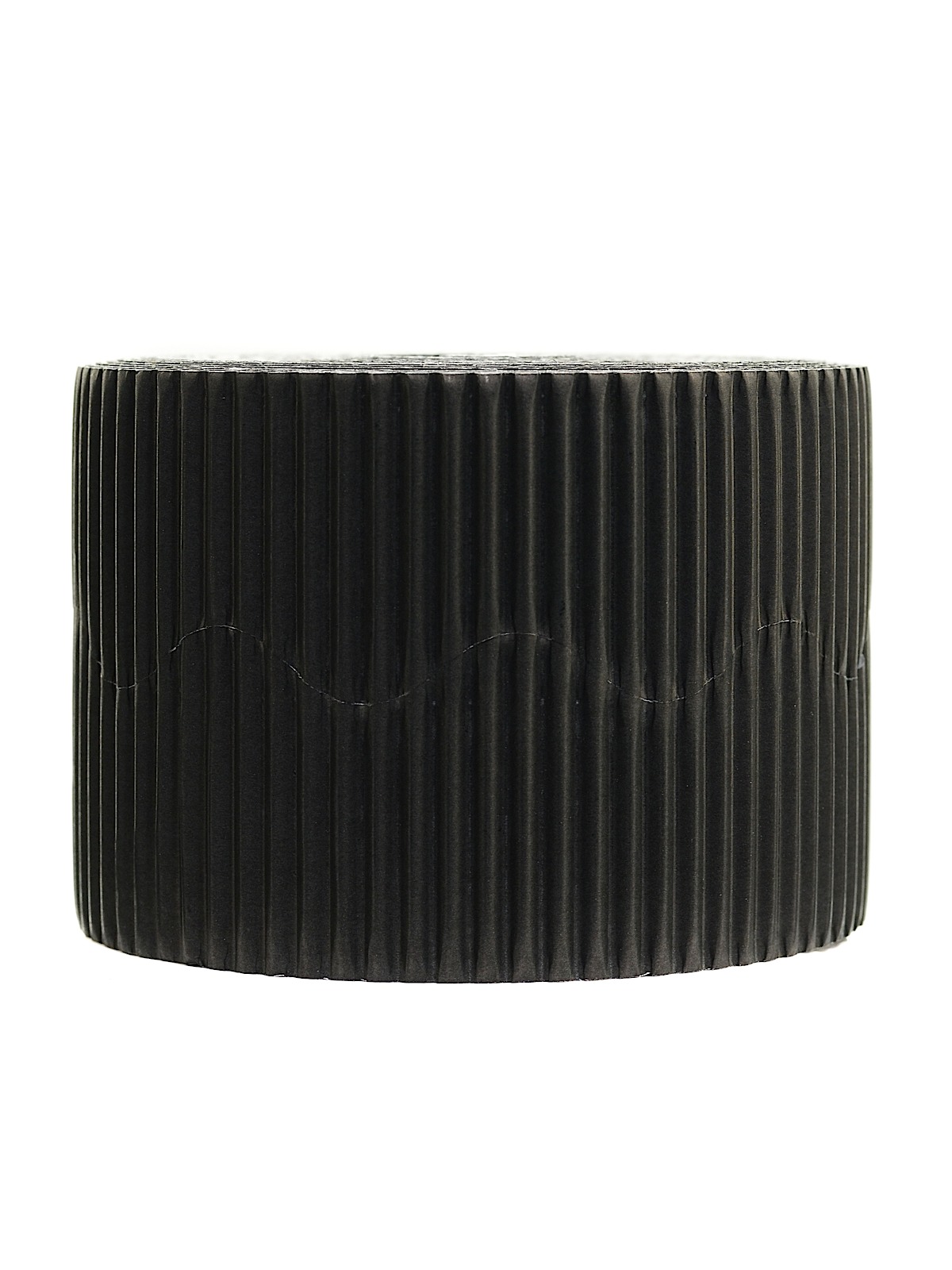 Bordette Corrugated Roll Black