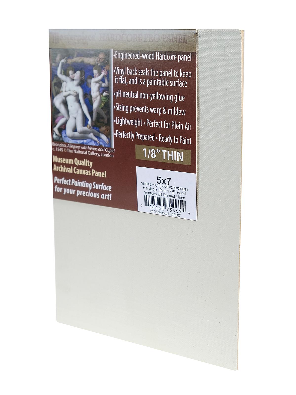 Hardcore Pro Panels Ventura Linen Oil Primed 5 in. x 7 in.