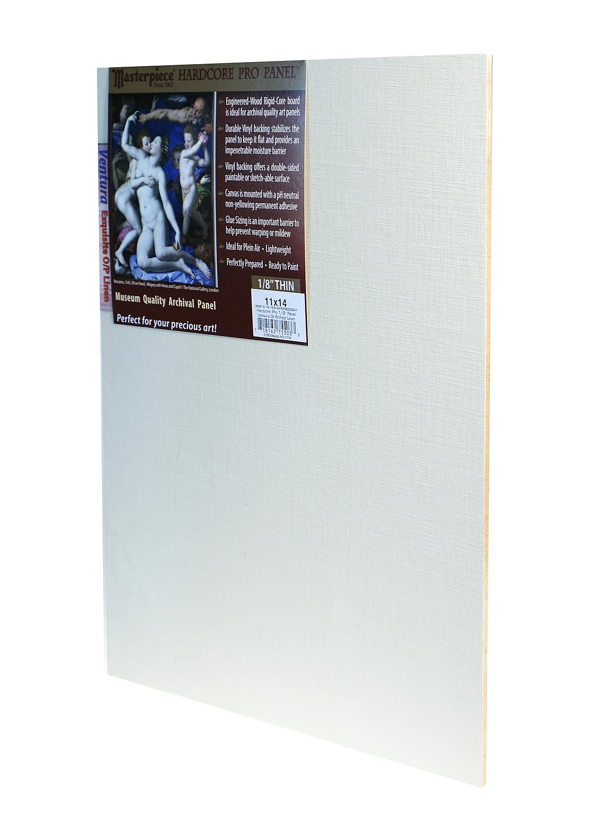 Hardcore Pro Panels Ventura Linen Oil Primed 11 in. x 14 in.