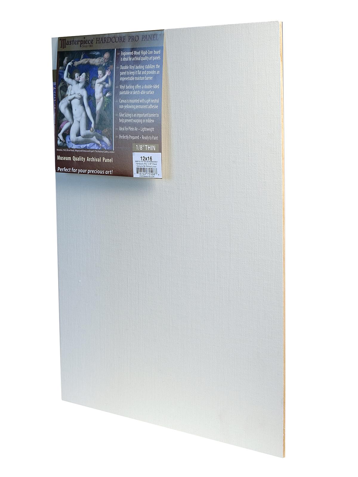 Hardcore Pro Panels Ventura Linen Oil Primed 12 in. x 16 in.