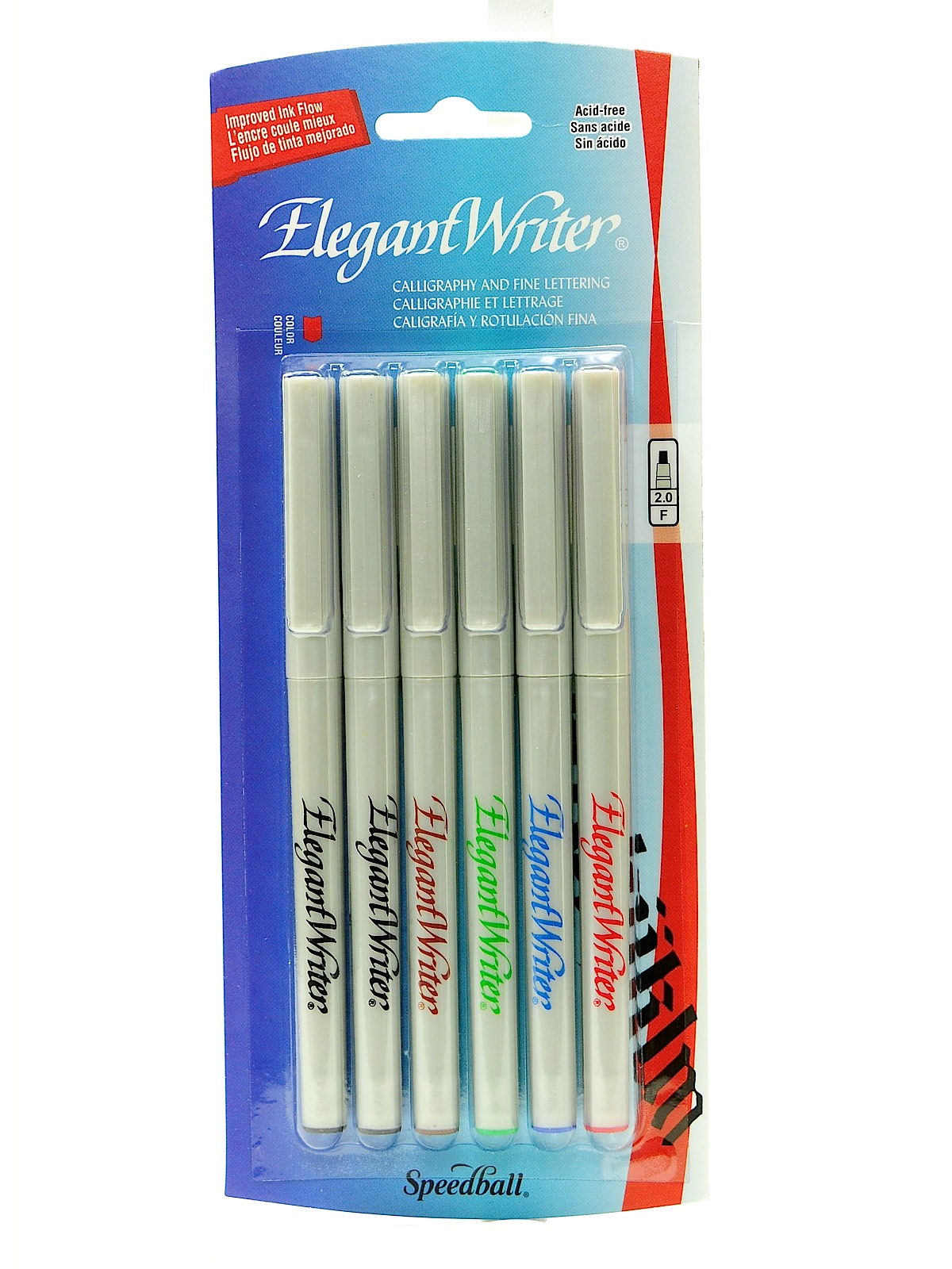 Elegant Writer Calligraphy Marker Sets Assorted Fine Point No. 2881