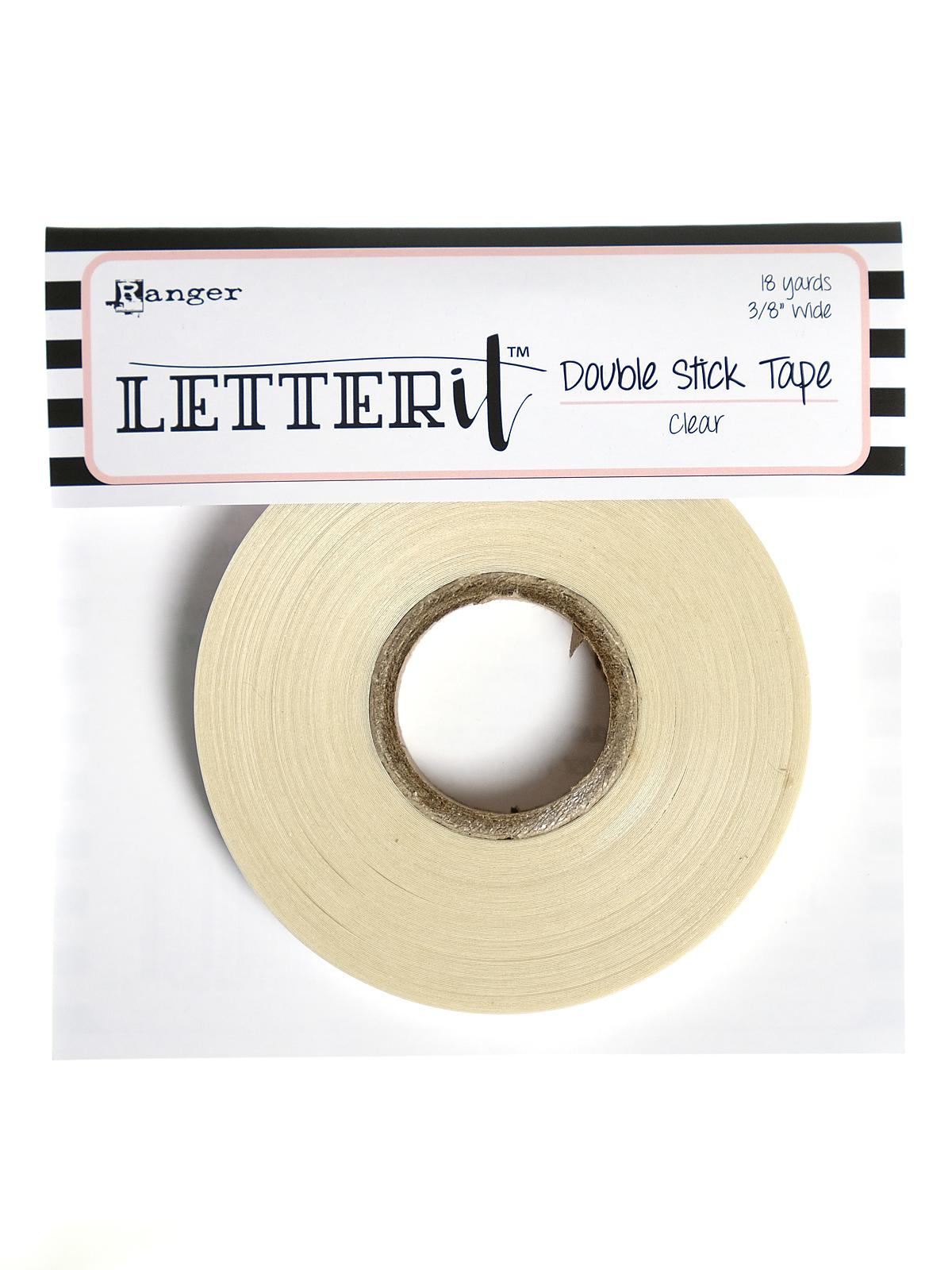 Letter It Double Stick Tape 3 8 In. X 18 Yds. Roll
