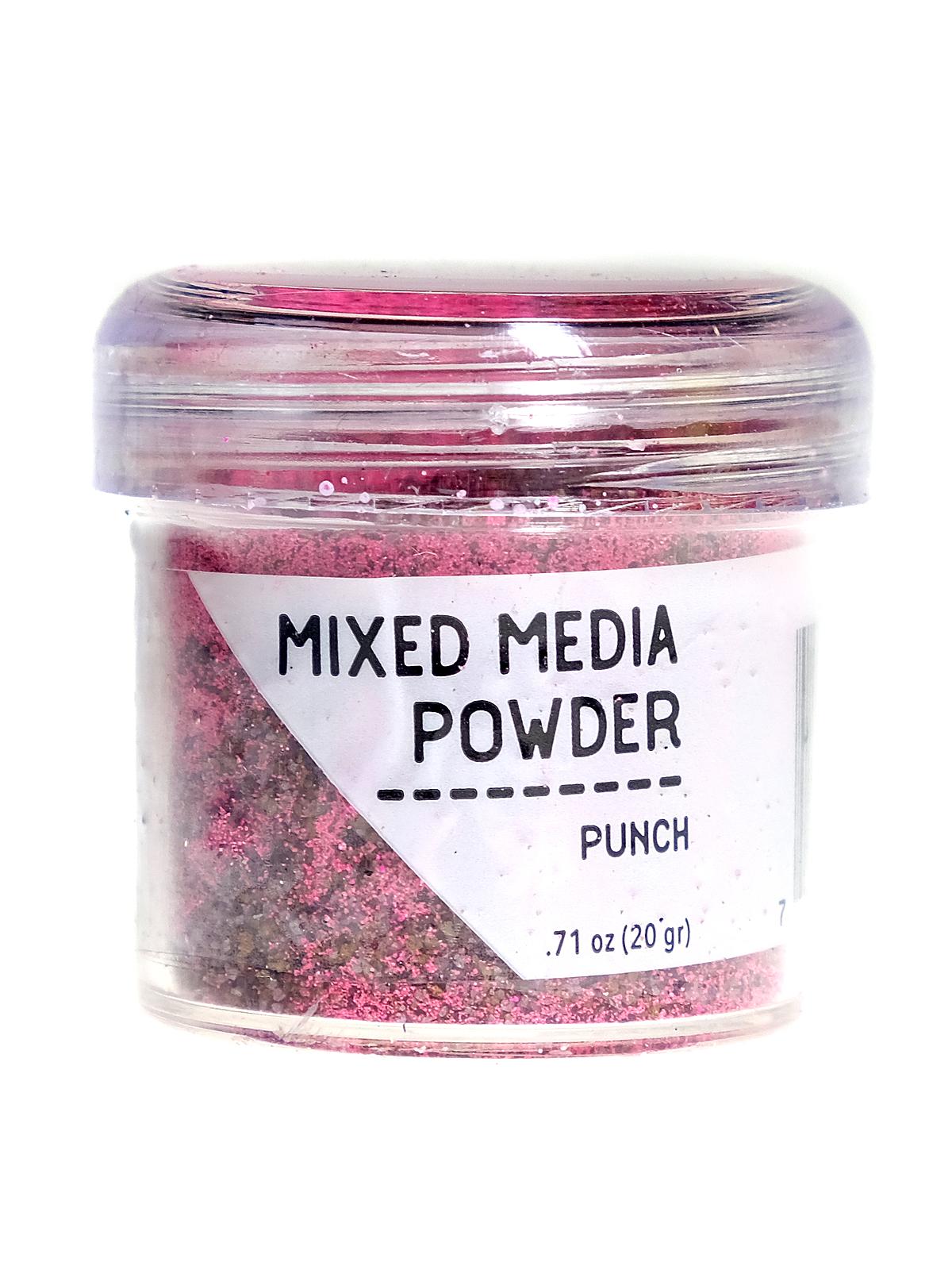 Mixed Media Powders punch 20 g jar