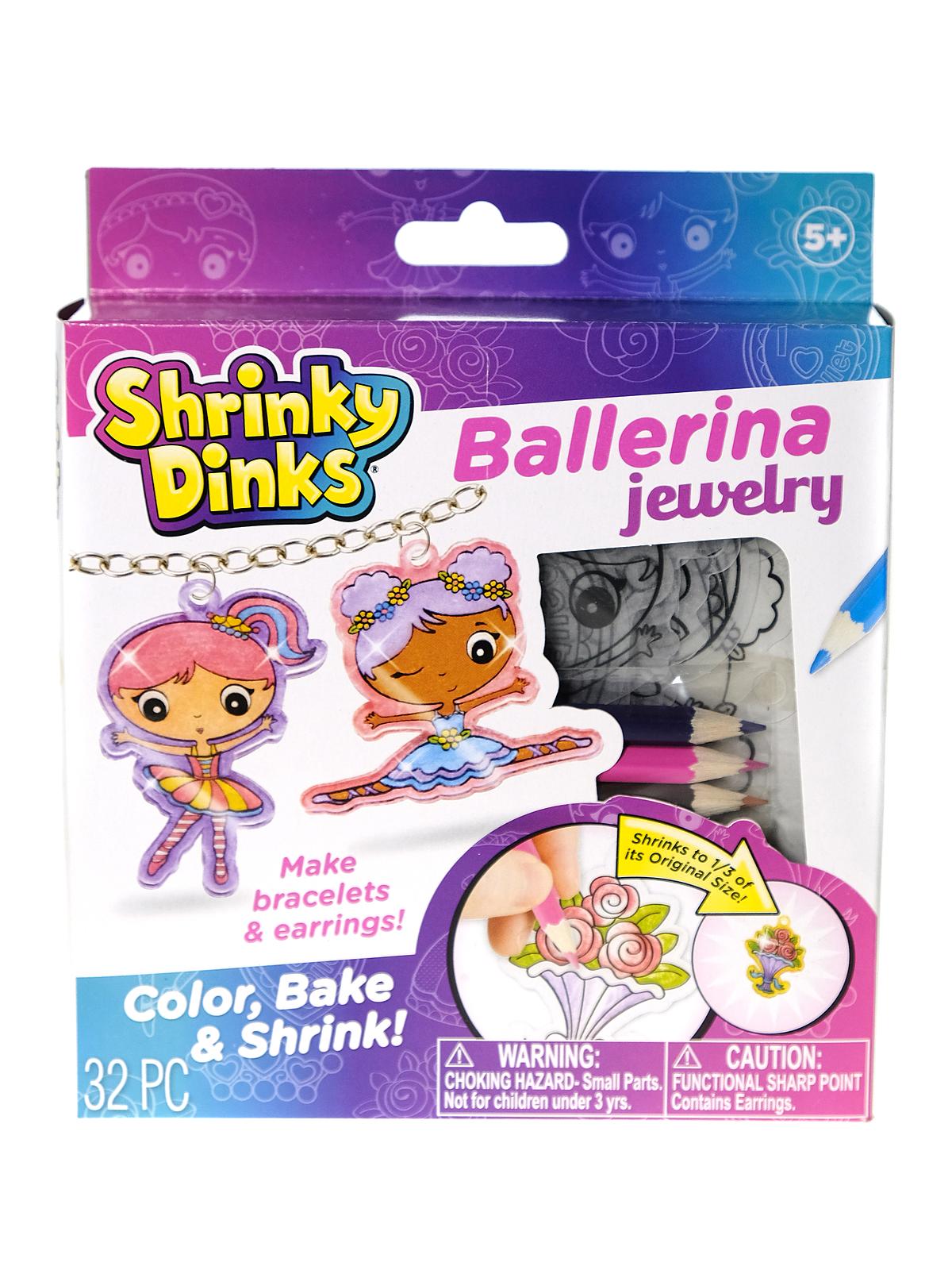 Shrinky Dinks Jewelry Kits Ballerina Mini Kit