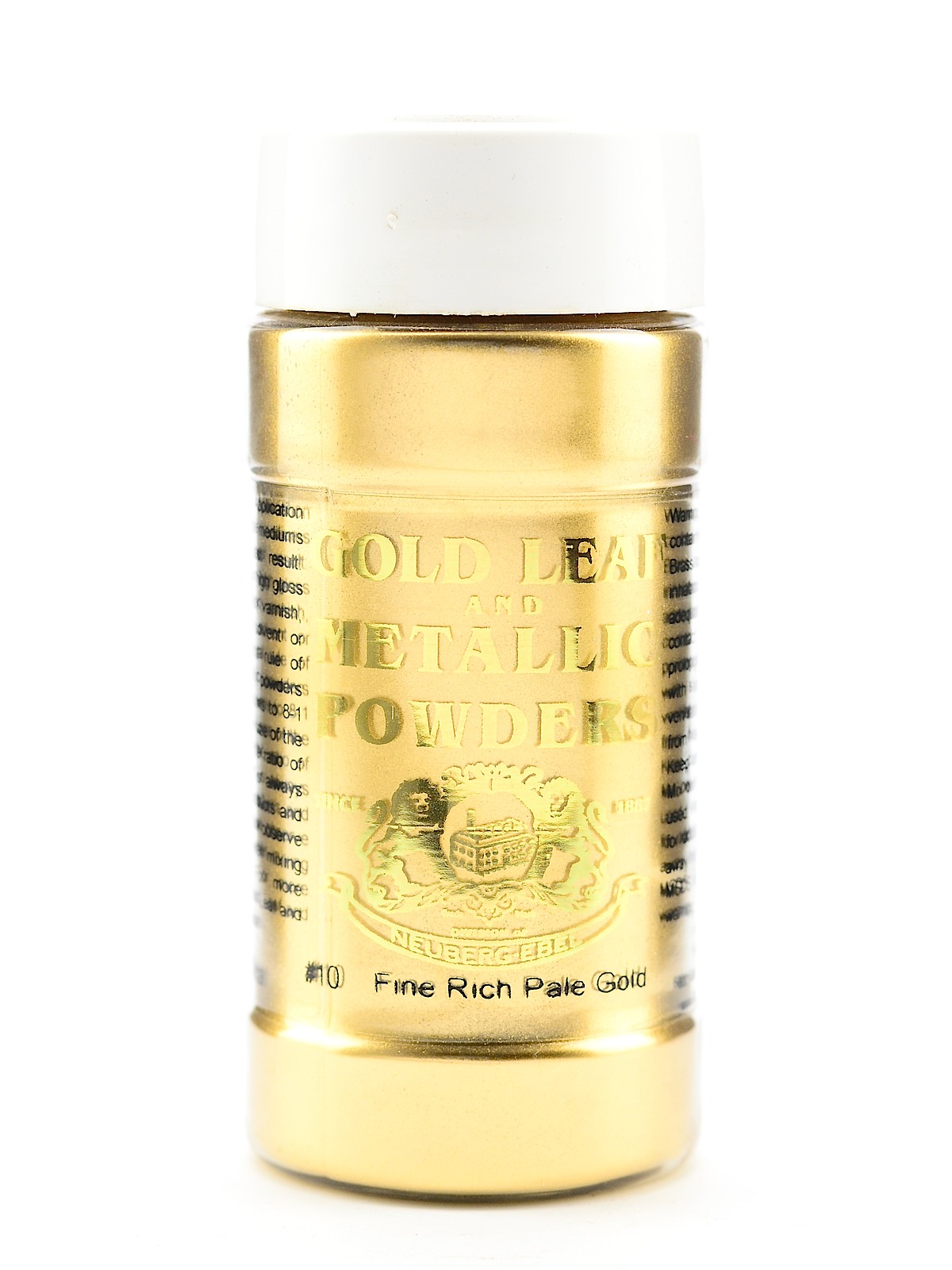 Metallic and Mica Powders fine rich pale gold 2 oz.