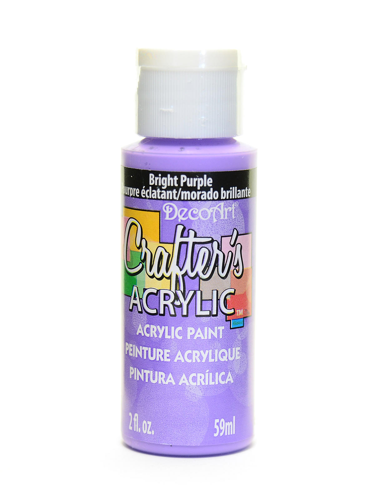 Crafters Acrylic 2 Oz Bright Purple