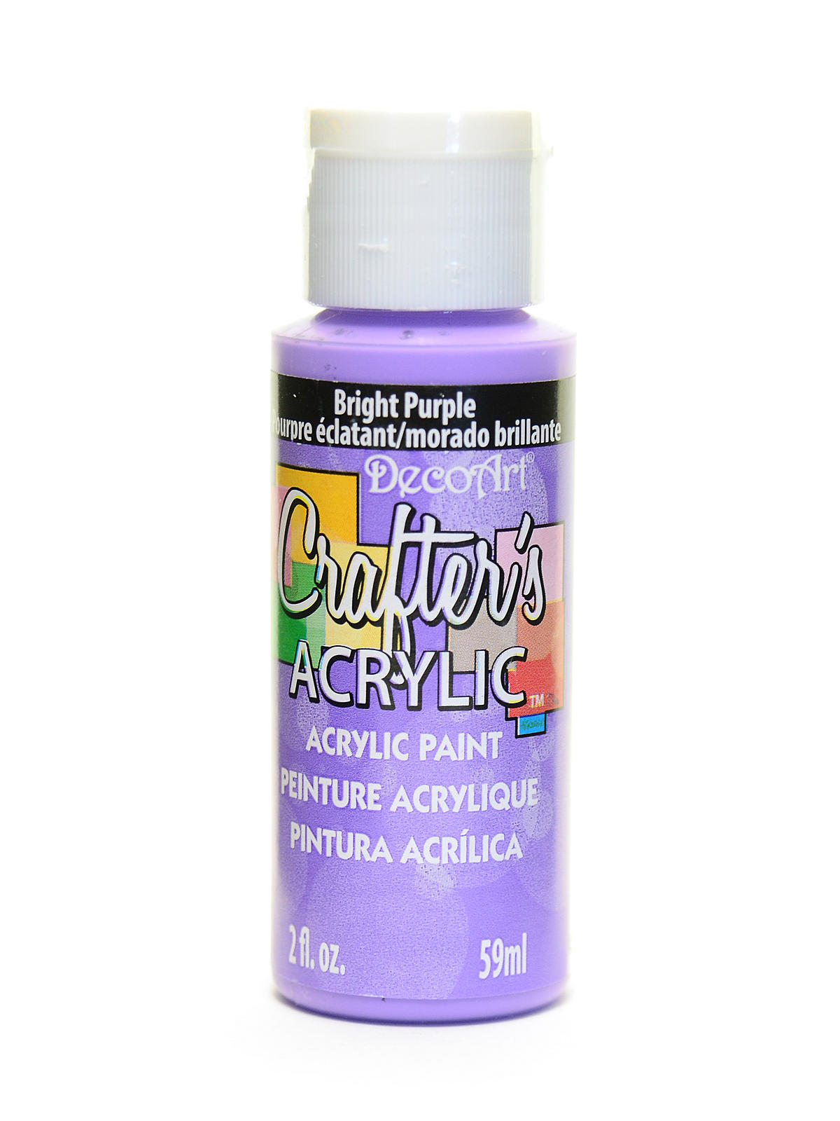 Crafters Acrylic 2 oz bright purple