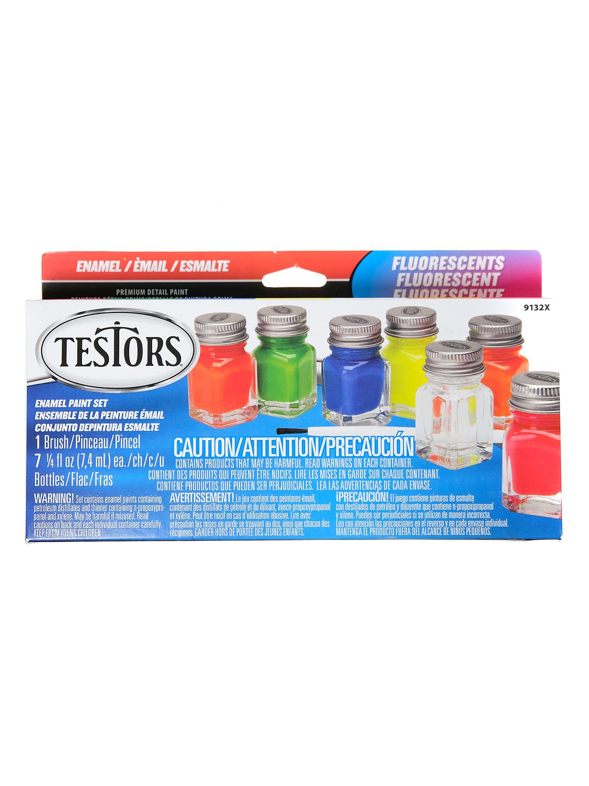 Ultra Bright Fluorescent Paint Kit each